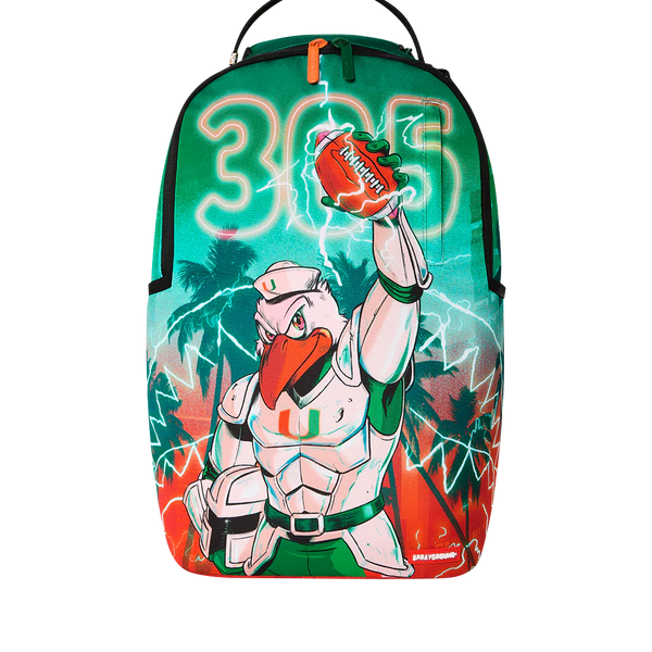 Miami Hurricanes 2026 Epic Lightning DXLSR Sprayground Backpack - Limi