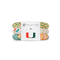 Miami Hurricanes Teleties Large Hair Tie - 3 pk
