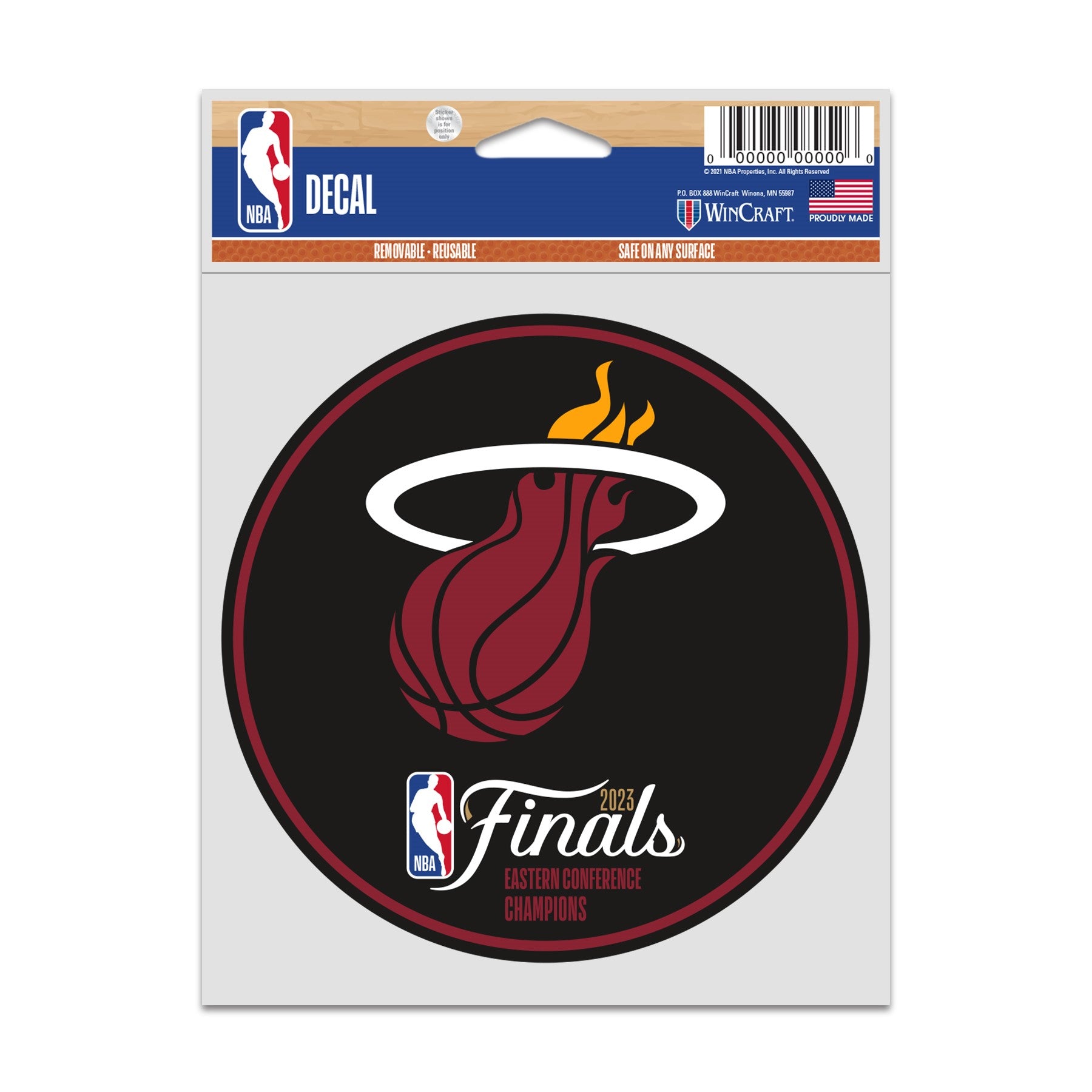 Miami Heat 2023 NBA Finals Multi-Use Decal - 3"