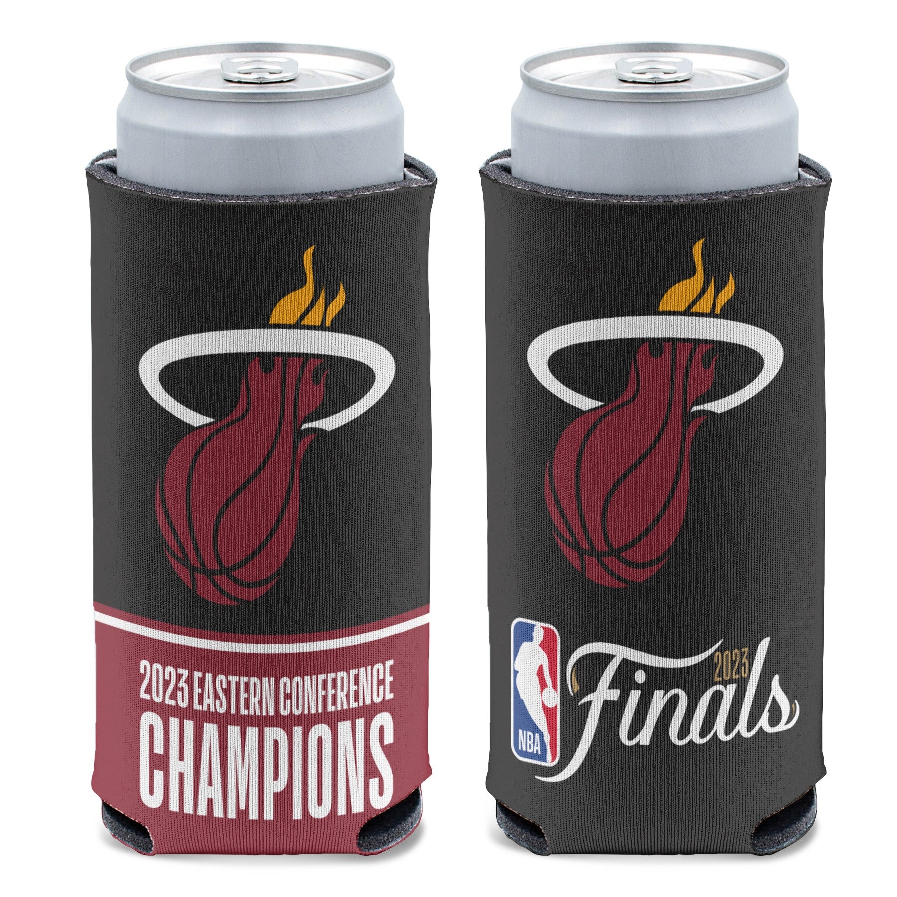 Miami Heat 2023 Eastern Conference Champions Slim Can Cooler - 12 OZ