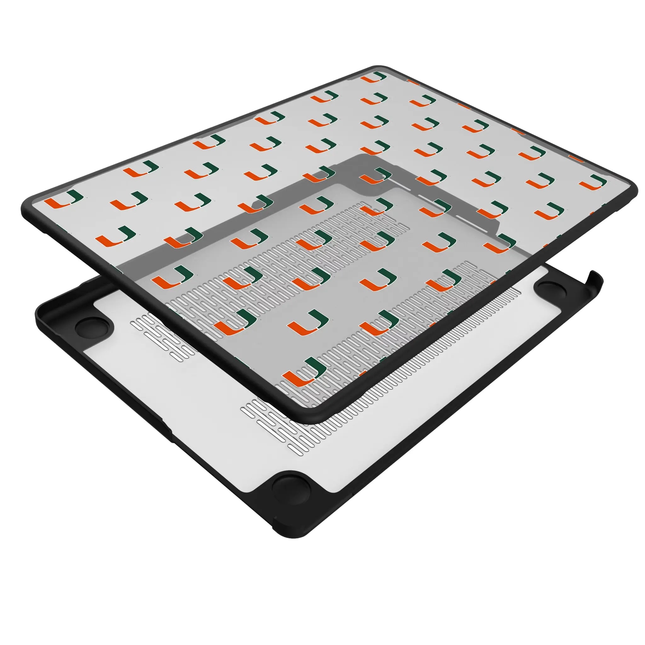 University of Miami Hurricanes Fashion Pattern Laptop Case for Apple MacBook