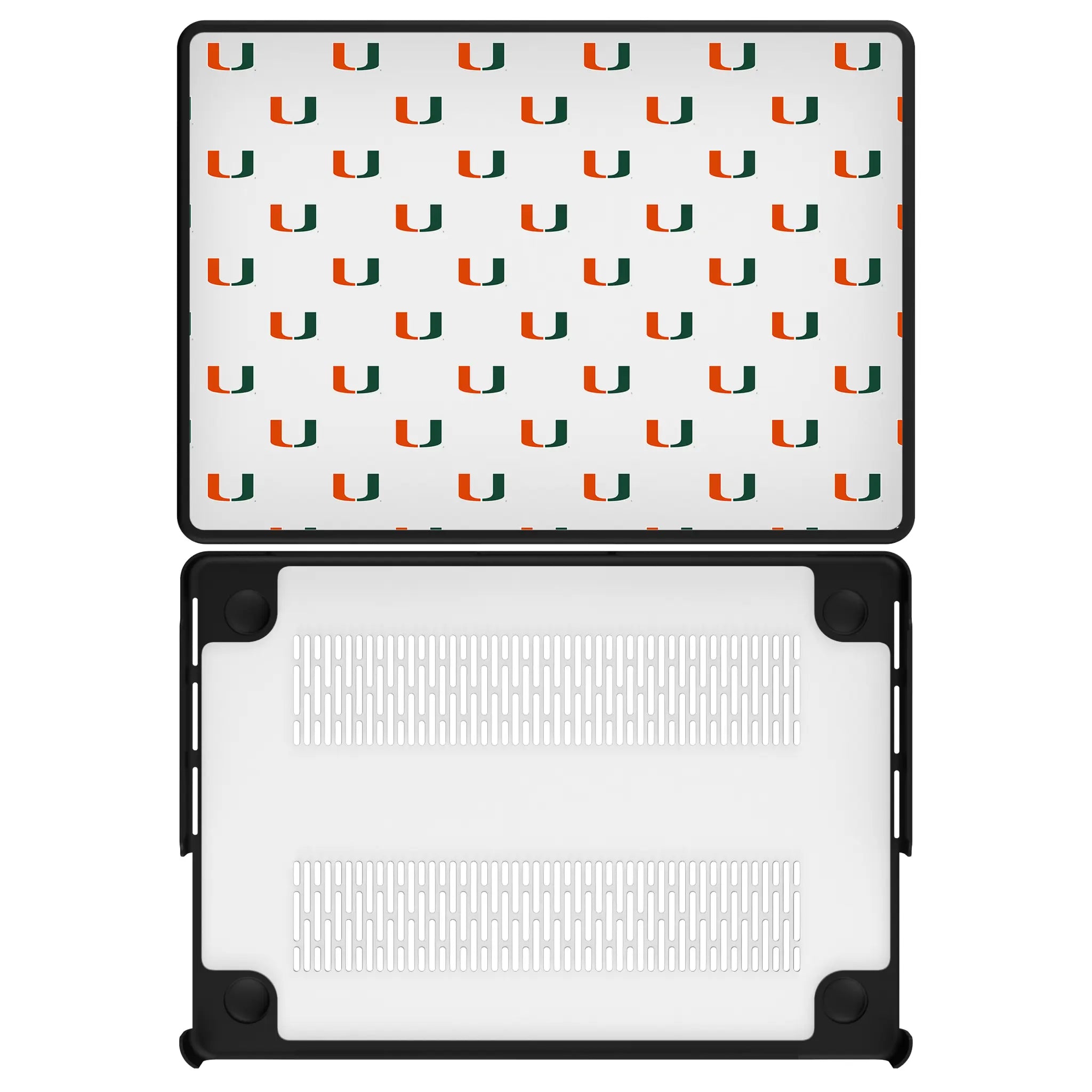 University of Miami Hurricanes Fashion Pattern Laptop Case for Apple MacBook