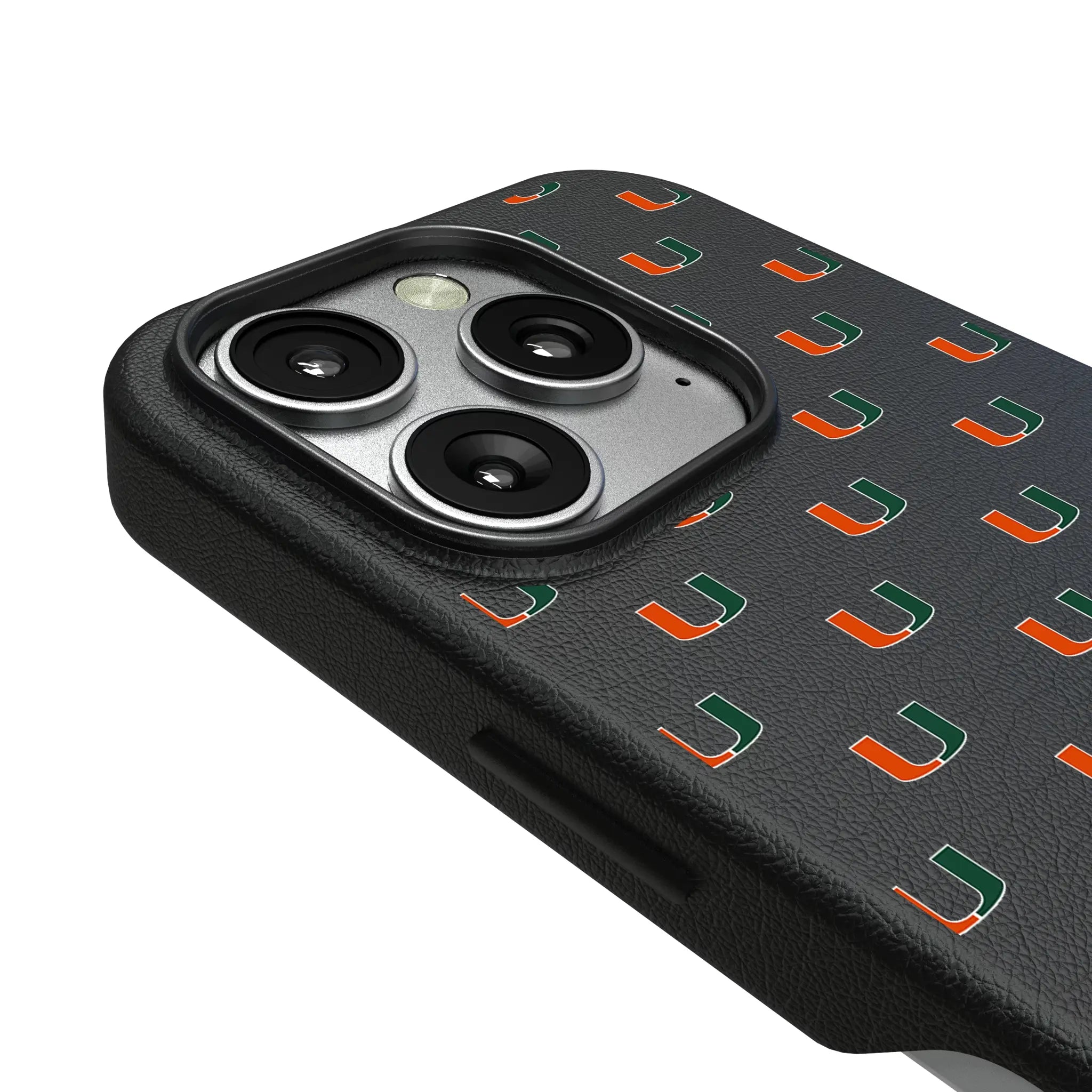 University of Miami Hurricanes Fashion Pattern MagSafe Compatible Phone Case for Apple iPhone