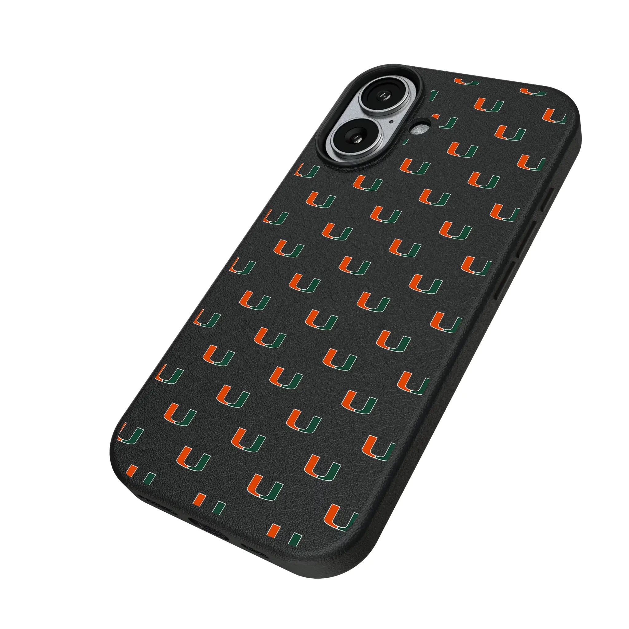 University of Miami Hurricanes Fashion Pattern MagSafe Compatible Phone Case for Apple iPhone