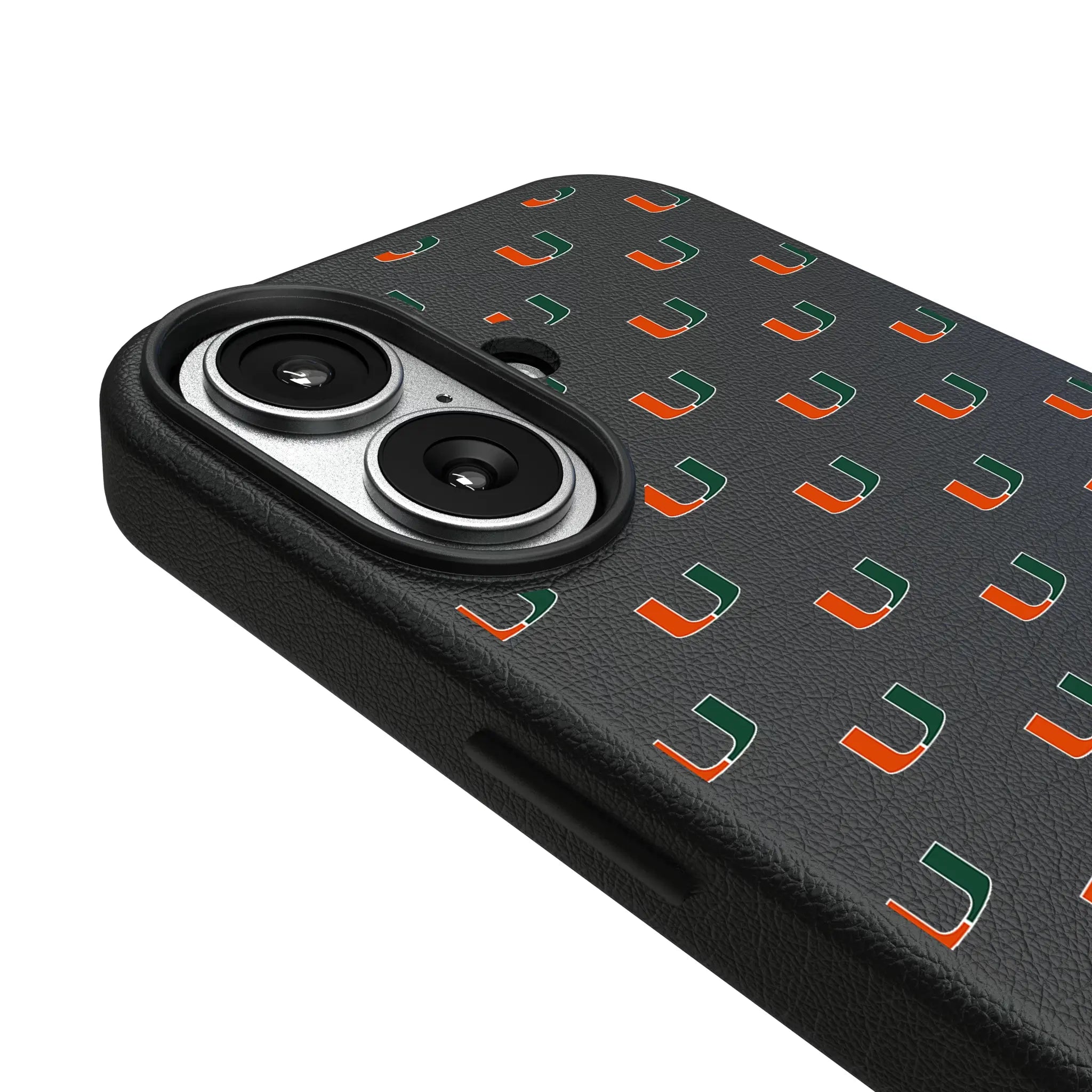 University of Miami Hurricanes Fashion Pattern MagSafe Compatible Phone Case for Apple iPhone