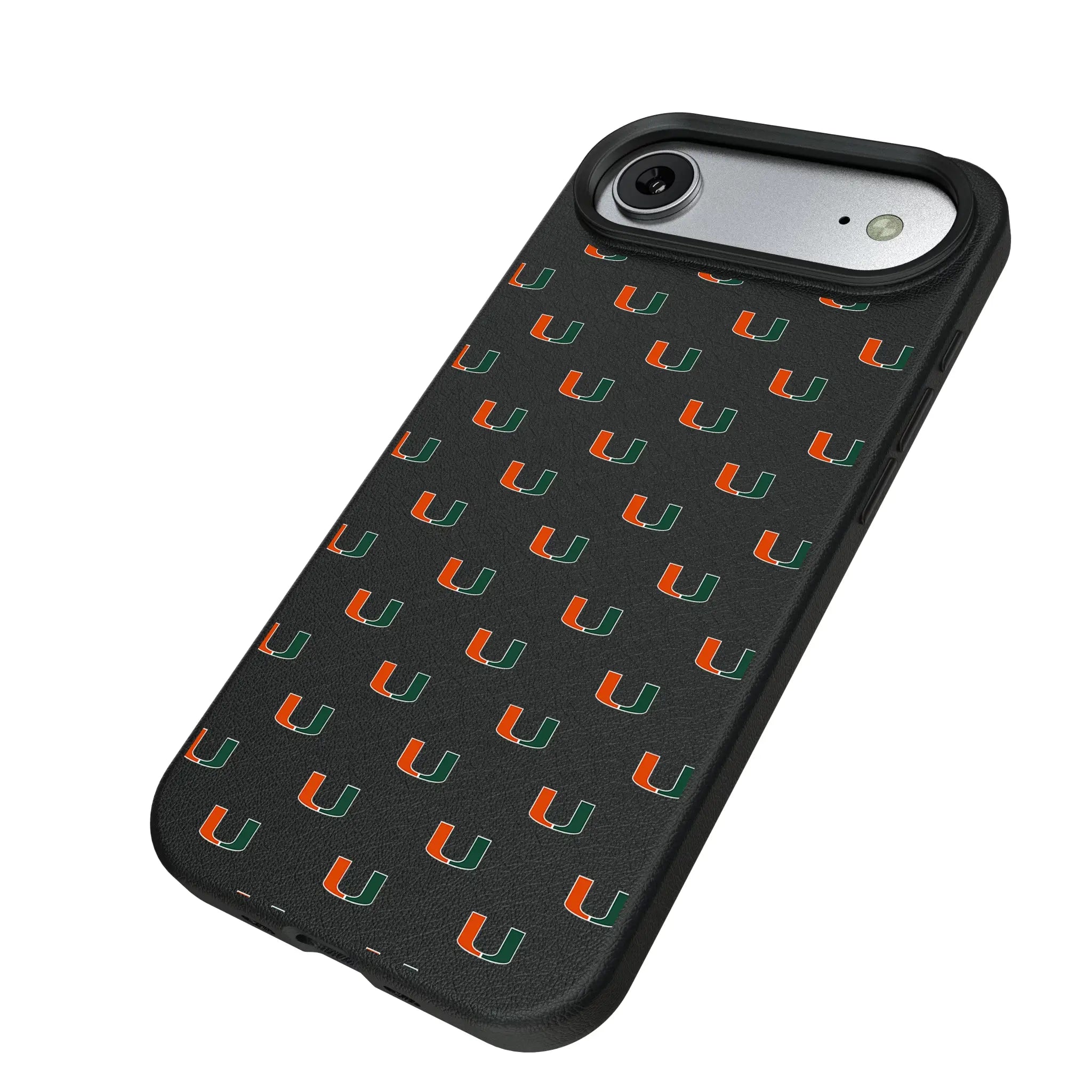 University of Miami Hurricanes Fashion Pattern MagSafe Compatible Phone Case for Apple iPhone