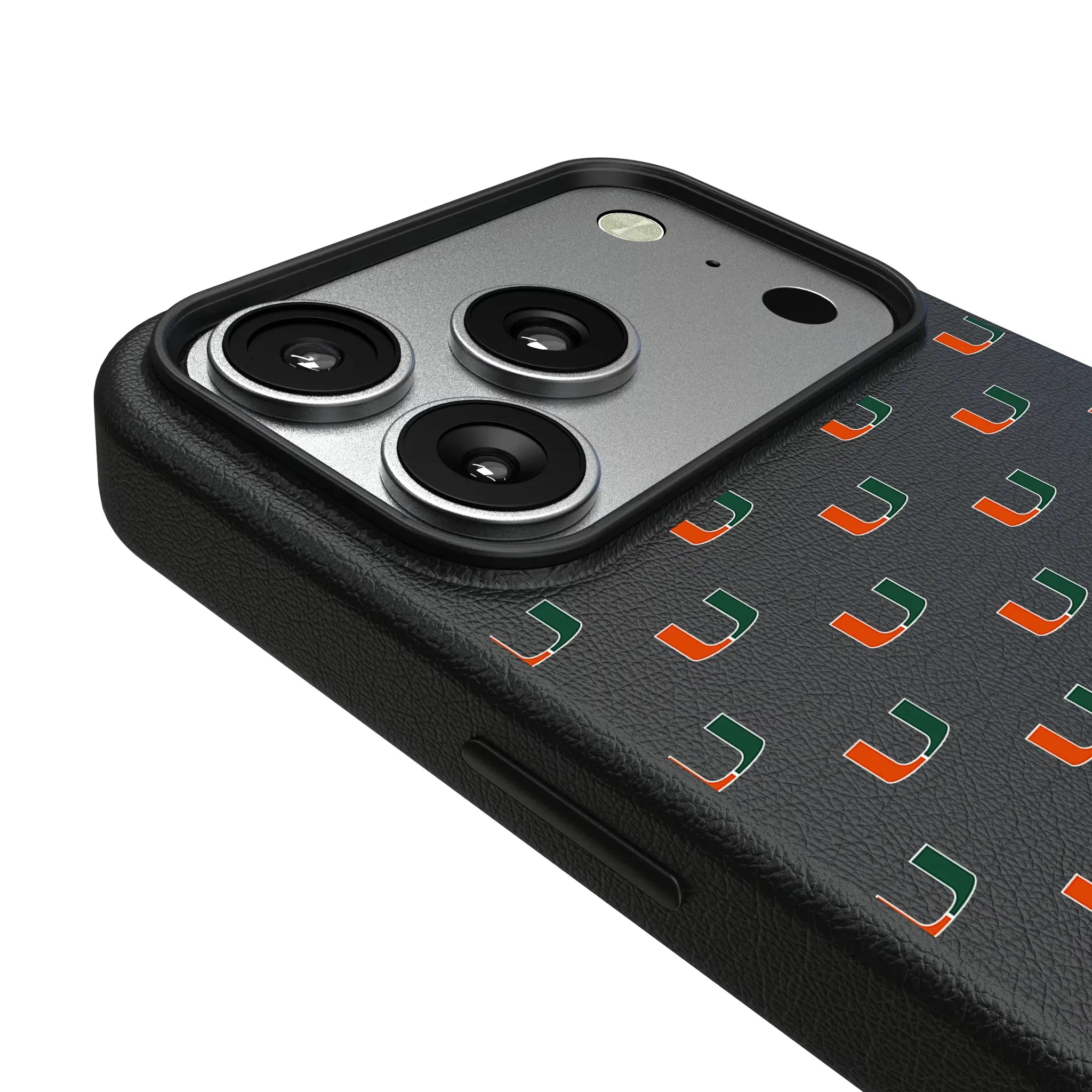 University of Miami Hurricanes Fashion Pattern MagSafe Compatible Phone Case for Apple iPhone