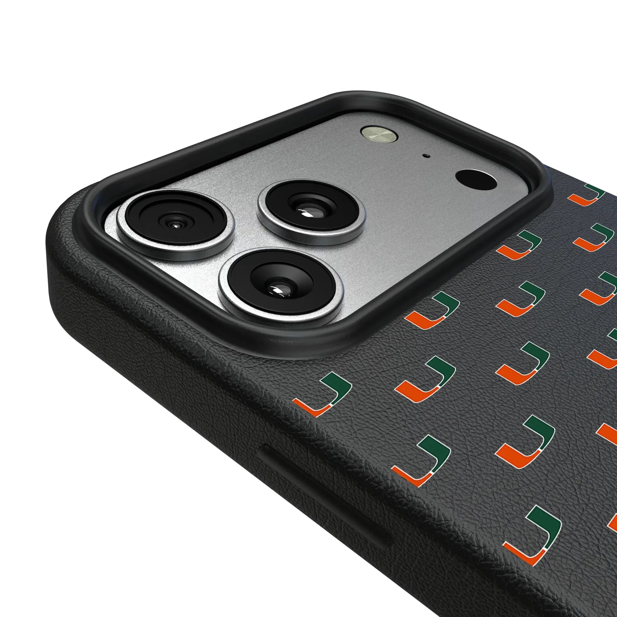 University of Miami Hurricanes Fashion Pattern MagSafe Compatible Phone Case for Apple iPhone