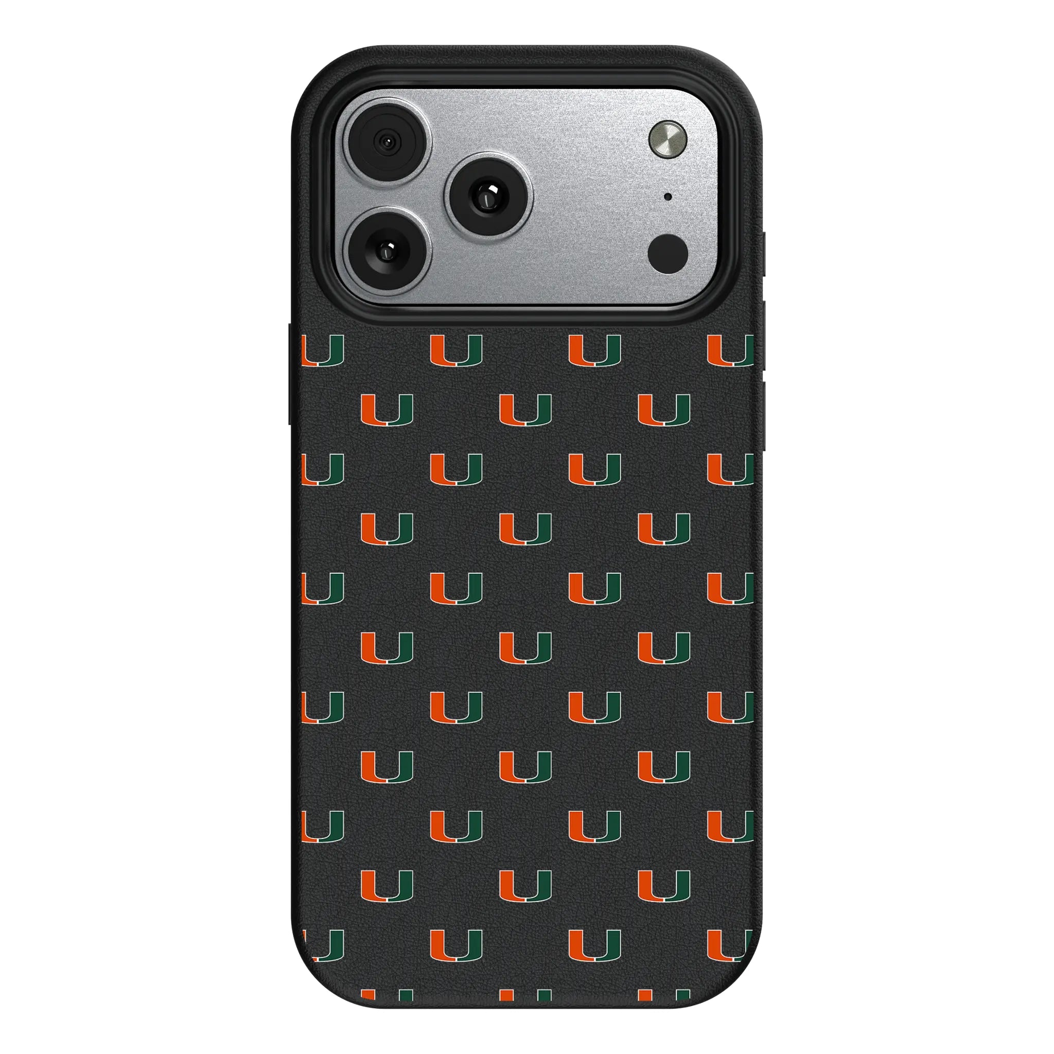 University of Miami Hurricanes Fashion Pattern MagSafe Compatible Phone Case for Apple iPhone