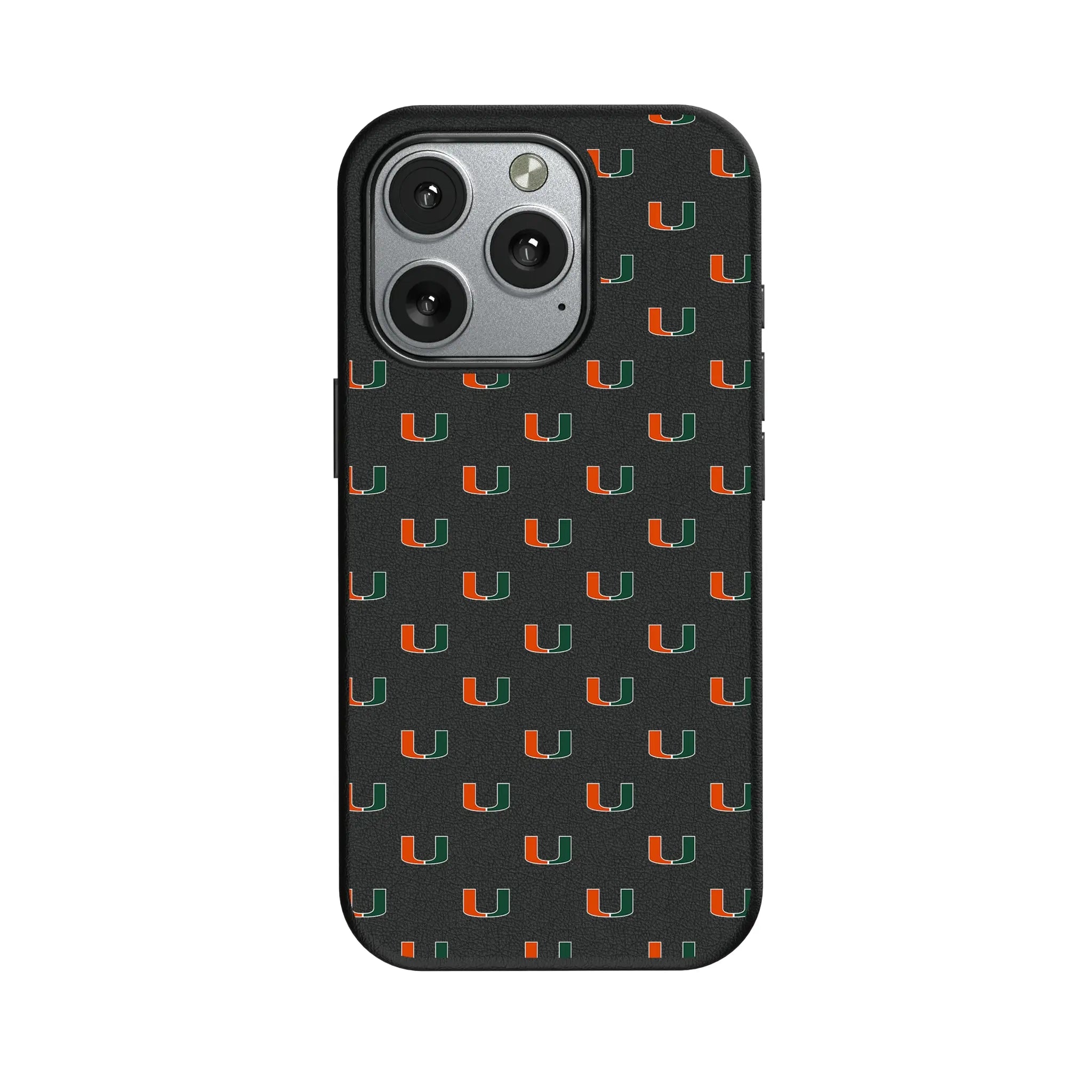 University of Miami Hurricanes Fashion Pattern MagSafe Compatible Phone Case for Apple iPhone