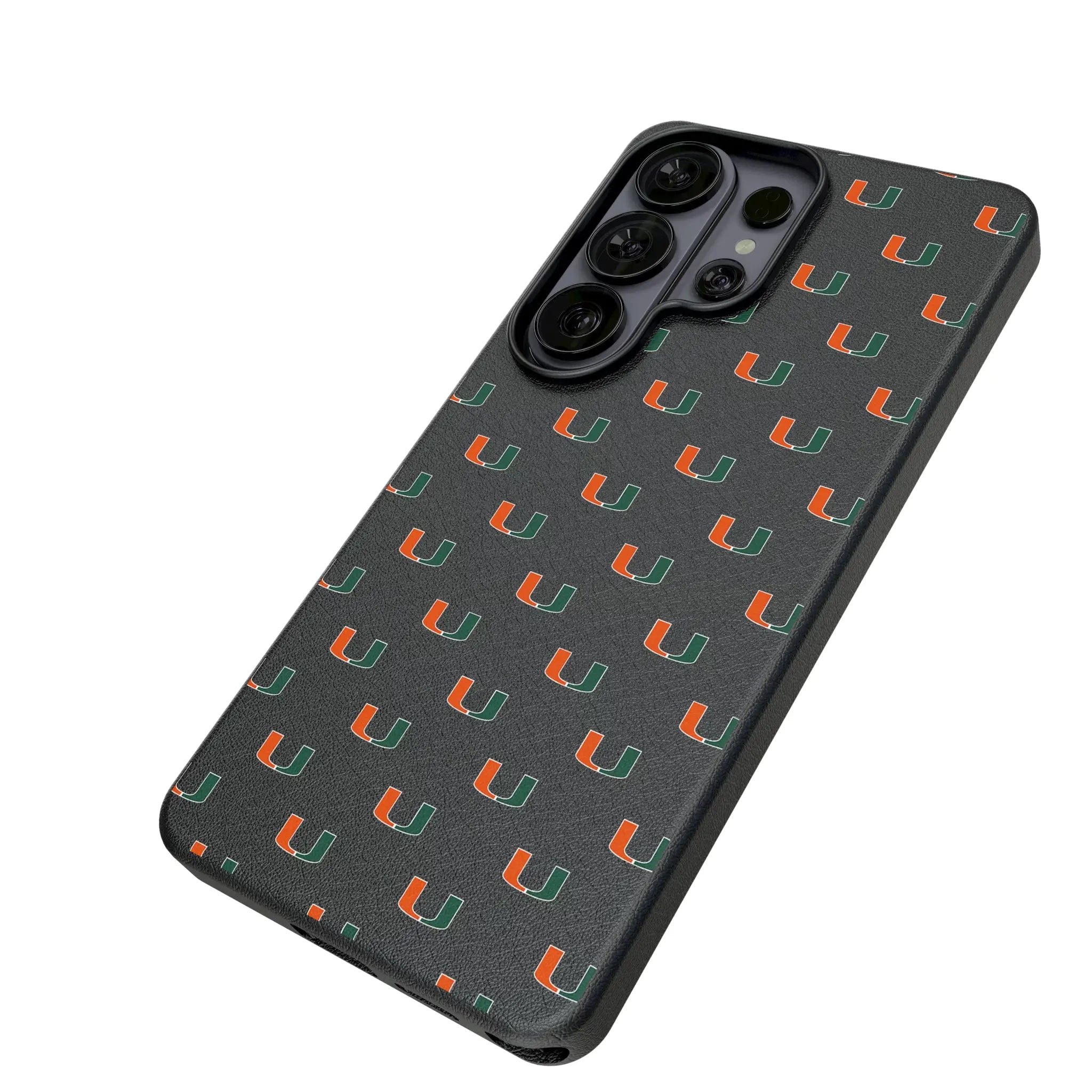 University of Miami Hurricanes Fashion Pattern MagSafe Compatible Phone Case for Samsung Galaxy