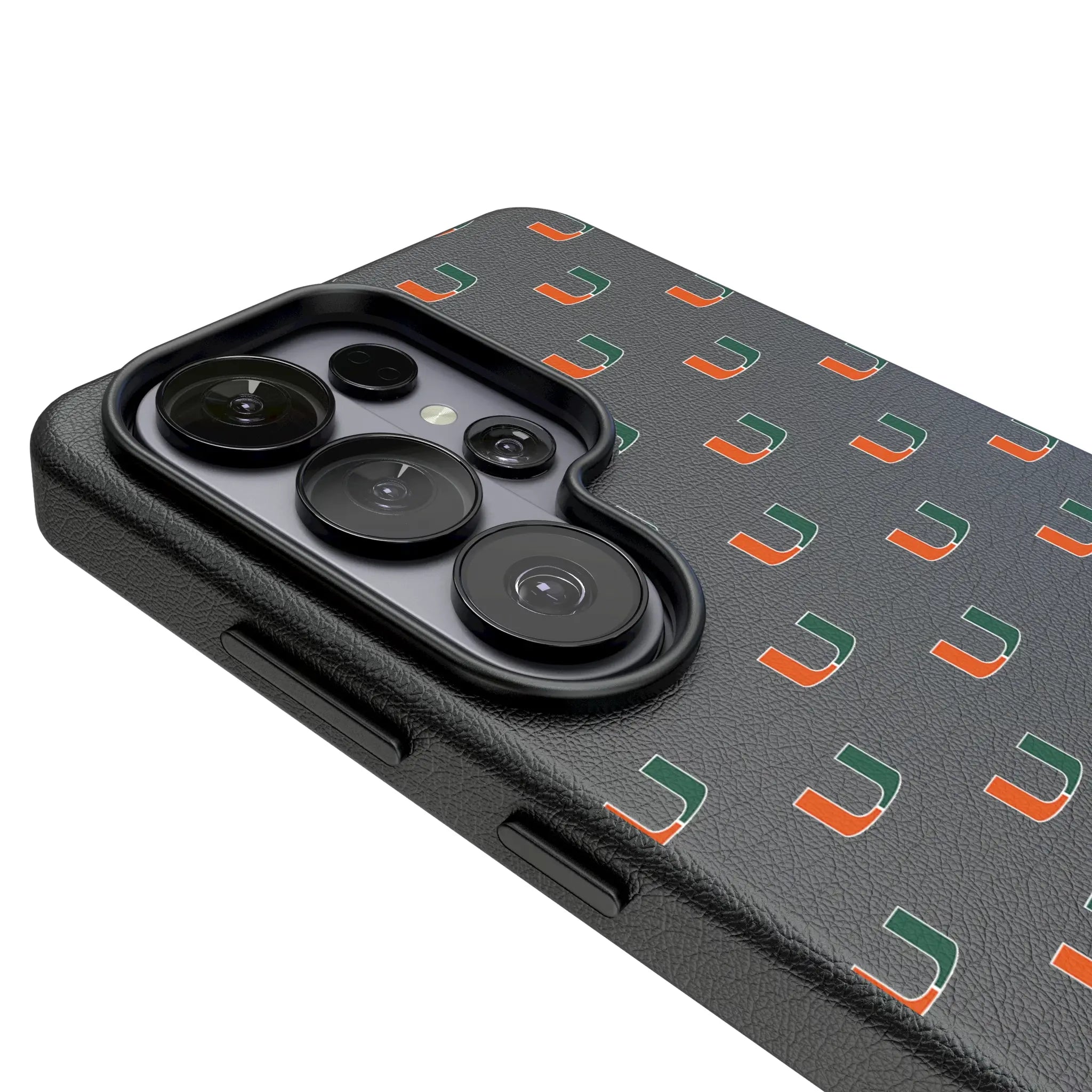 University of Miami Hurricanes Fashion Pattern MagSafe Compatible Phone Case for Samsung Galaxy