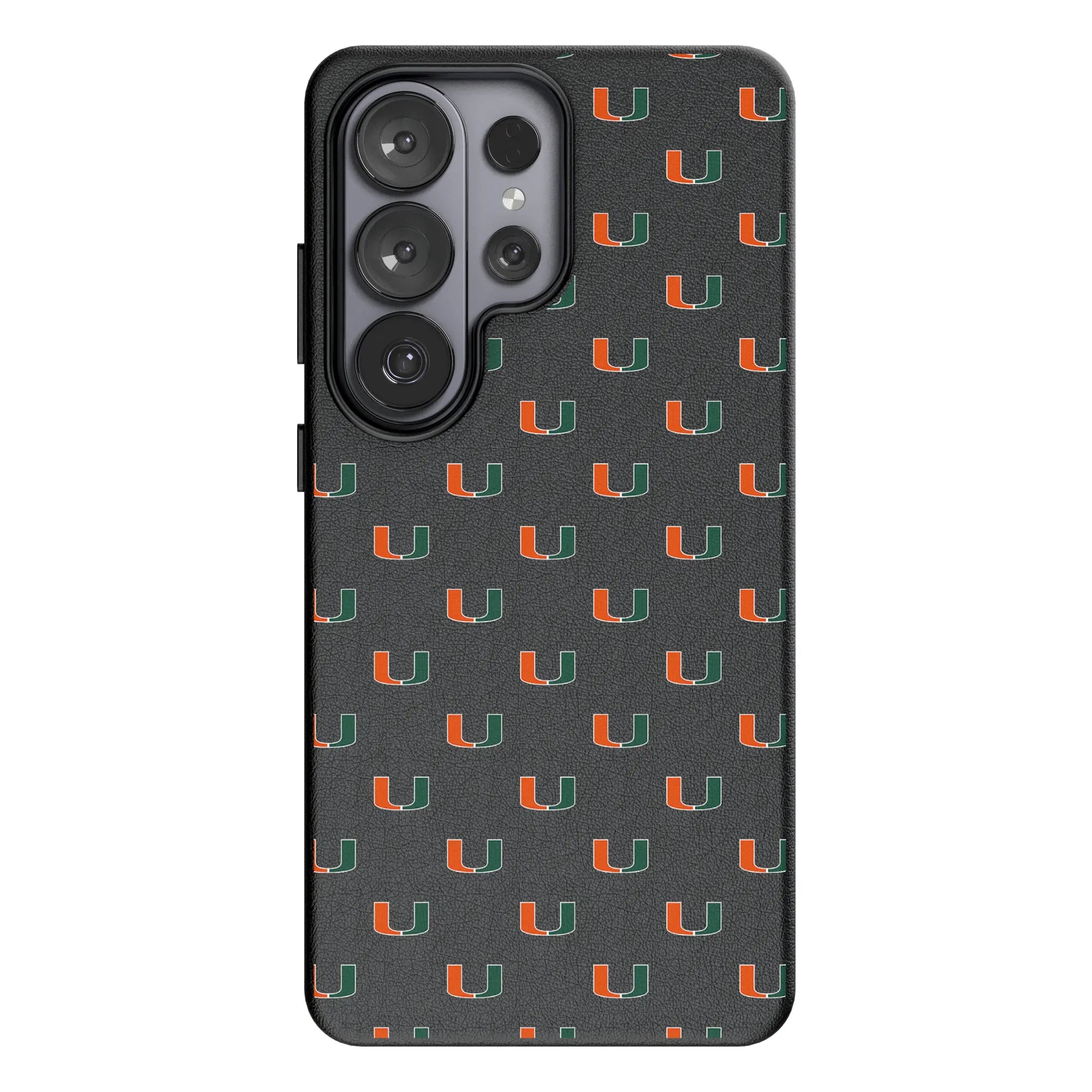 University of Miami Hurricanes Fashion Pattern MagSafe Compatible Phone Case for Samsung Galaxy