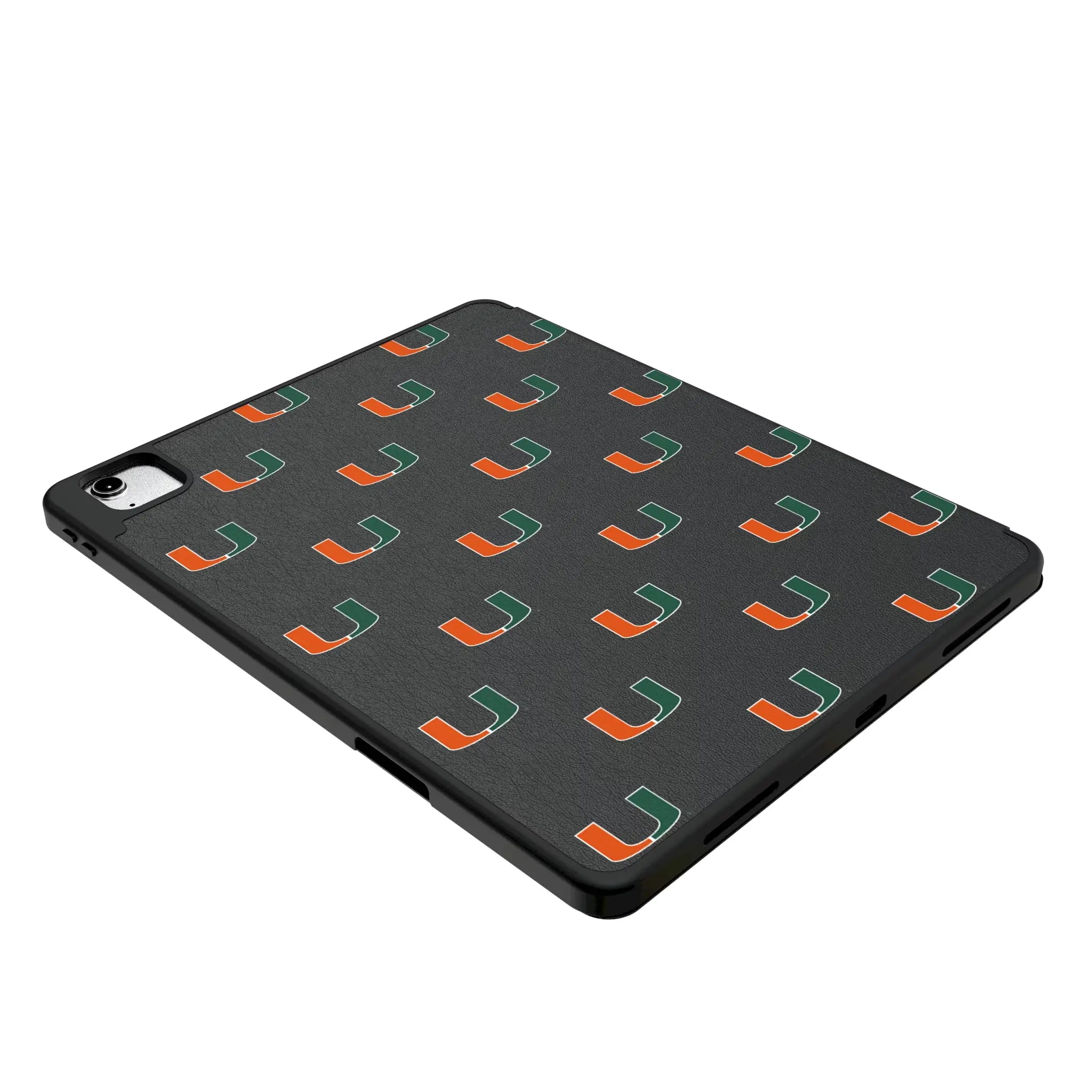 University of Miami Hurricanes Fashion Pattern Tablet Case for Apple iPad
