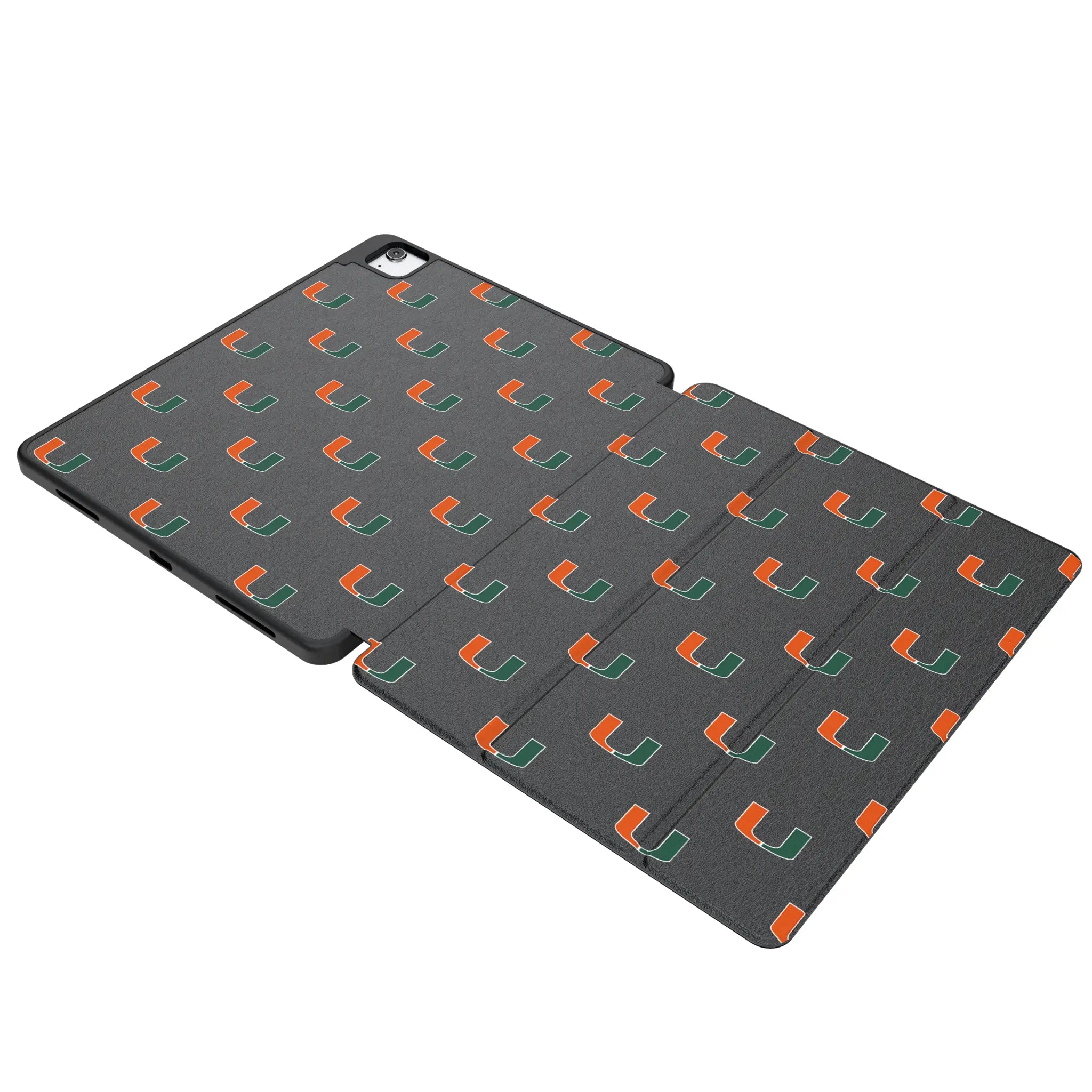 University of Miami Hurricanes Fashion Pattern Tablet Case for Apple iPad