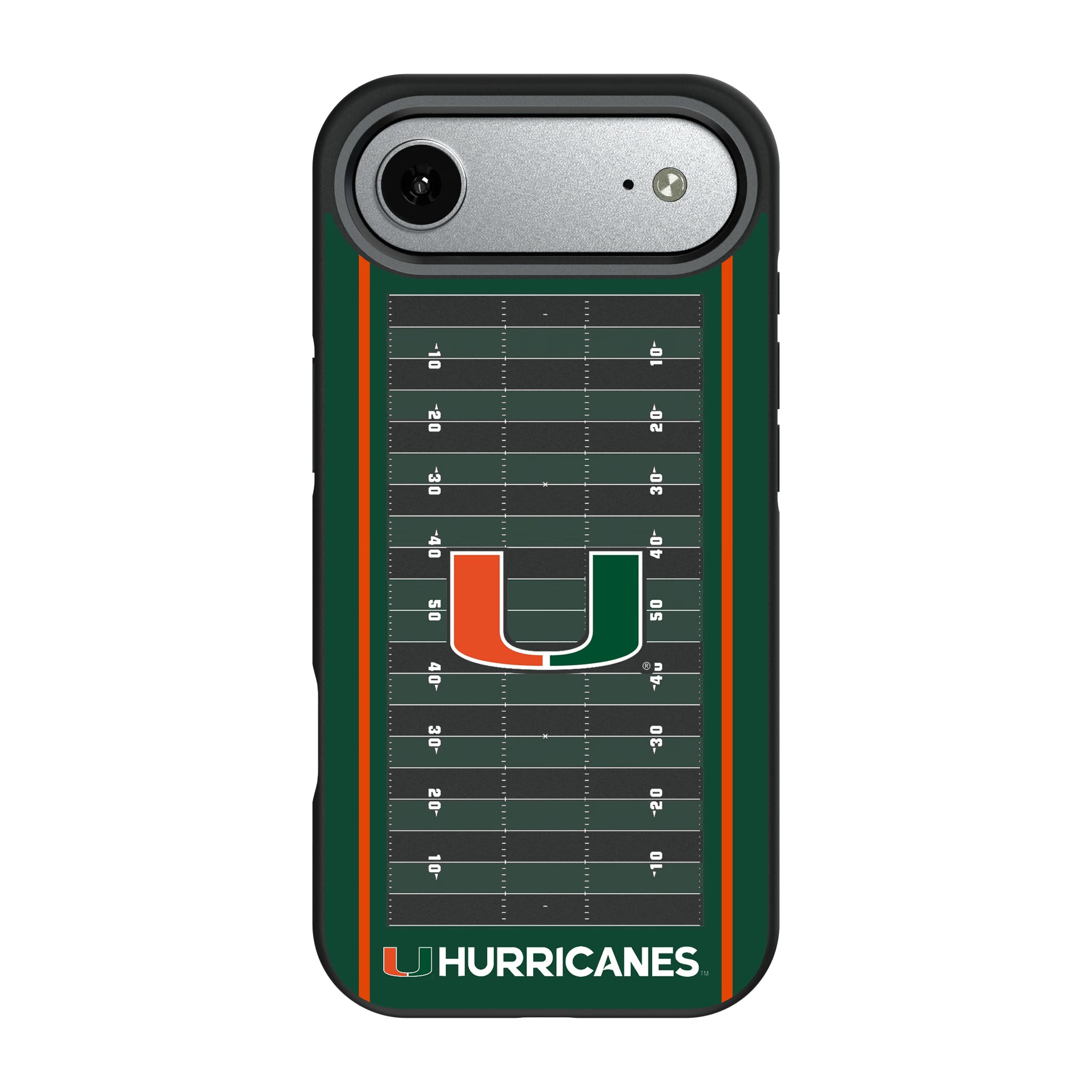 Miami Hurricanes Football Field Bump Case