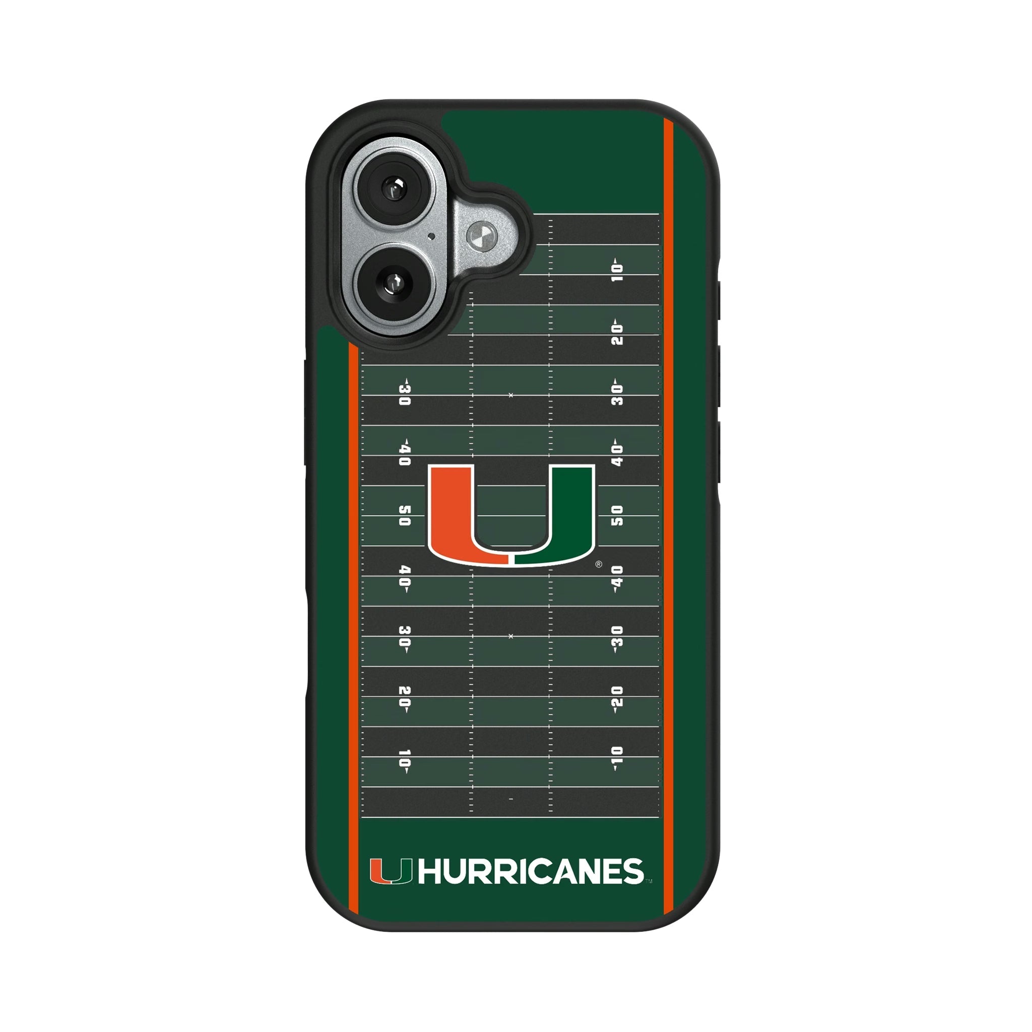 Miami Hurricanes Football Field Bump Case