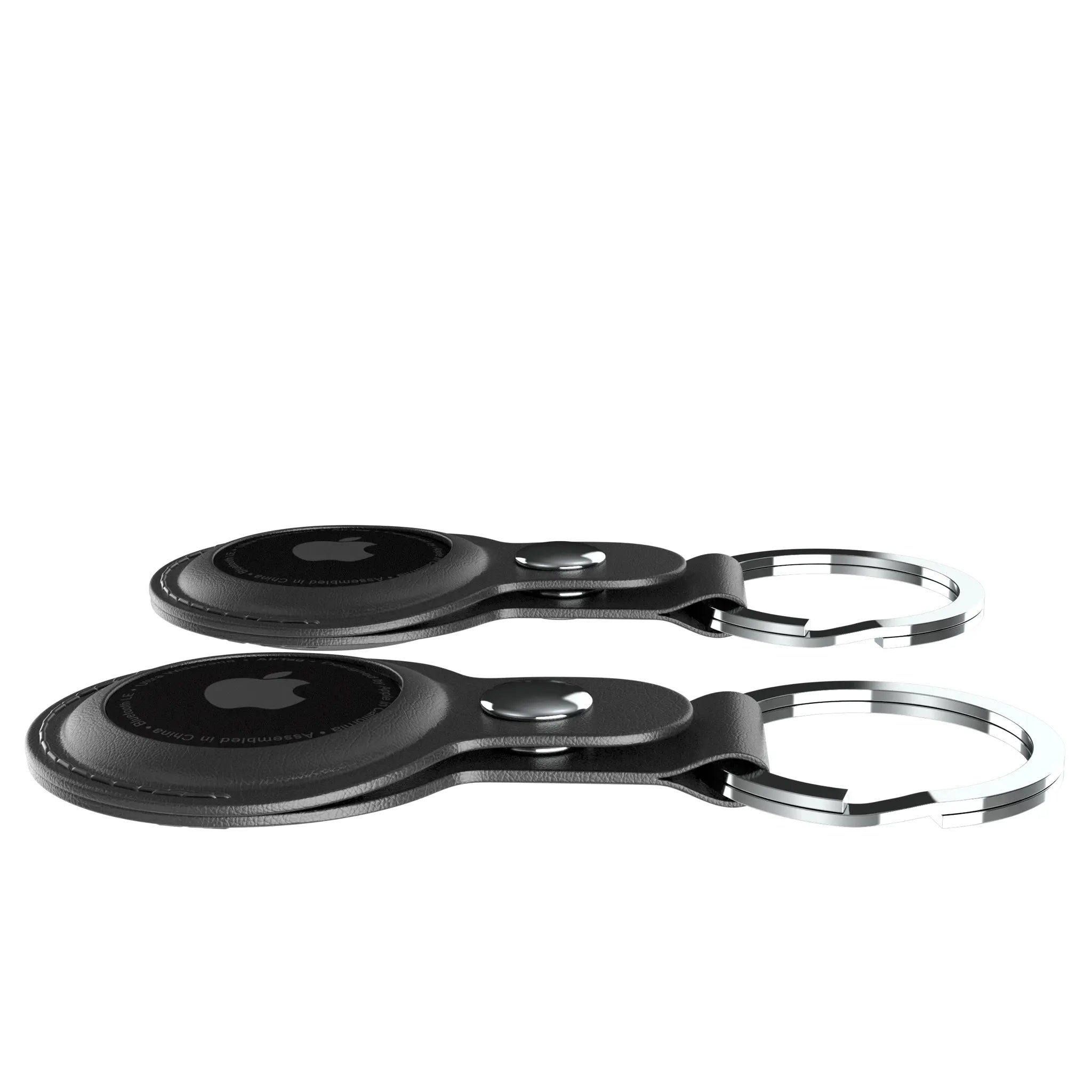 University of Miami Hurricanes Insignia Black Airtag Holder 2-Pack