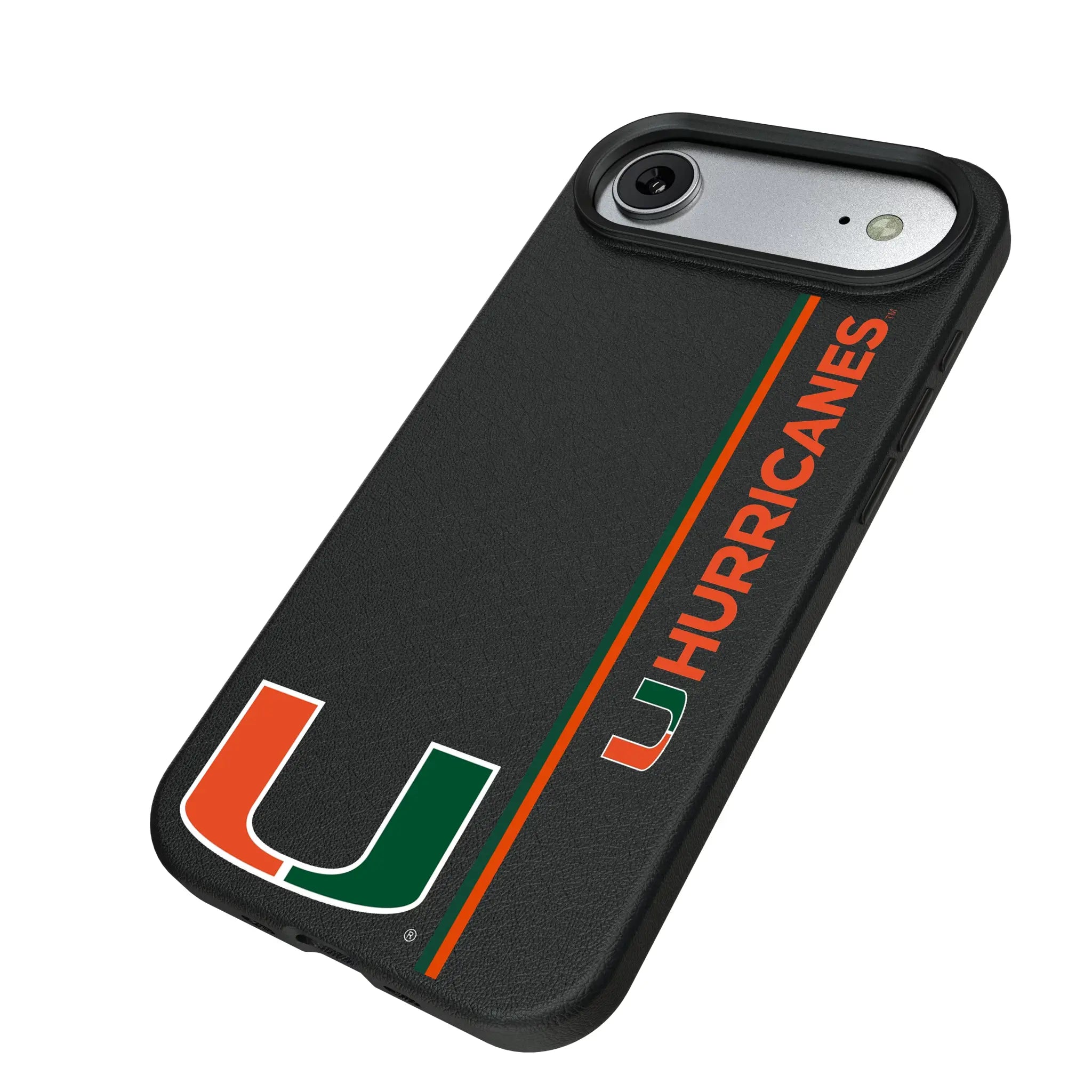 University of Miami Hurricanes Sidebar MagSafe Compatible Phone Case for Apple iPhone
