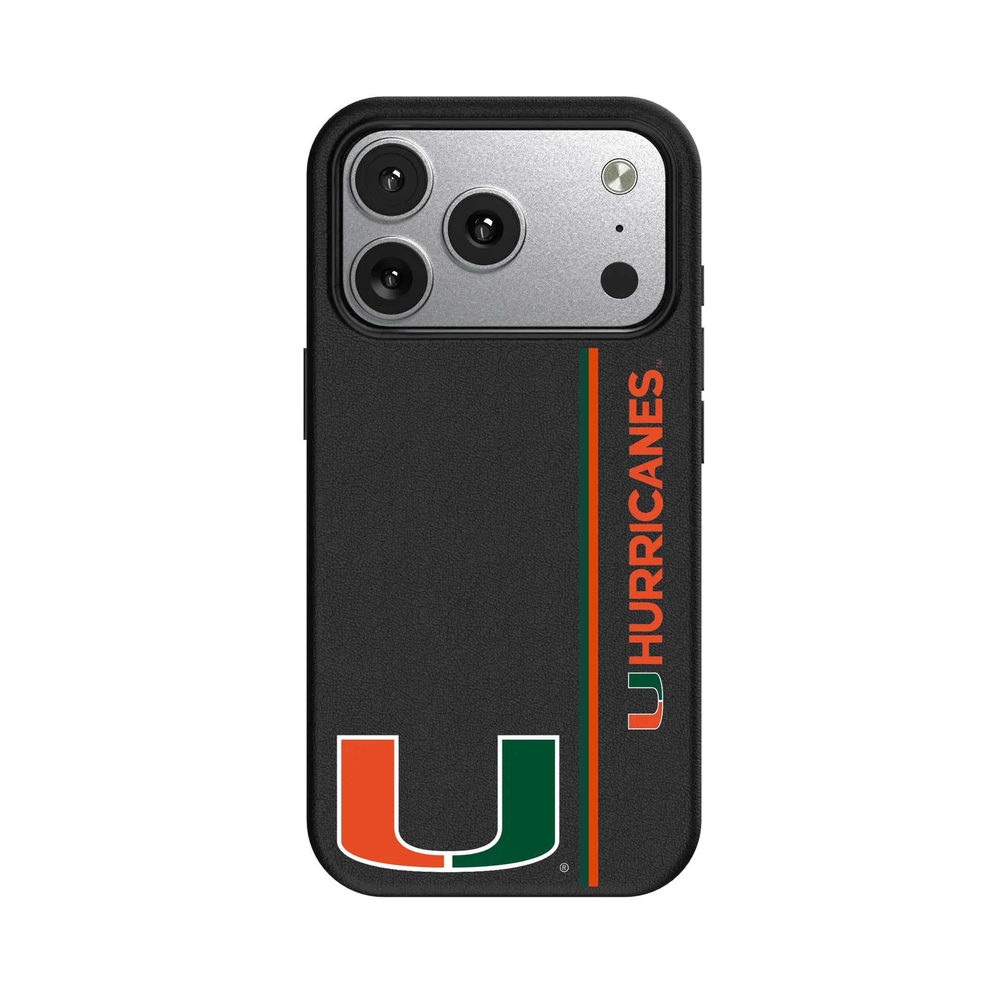 University of Miami Hurricanes Sidebar MagSafe Compatible Phone Case for Apple iPhone