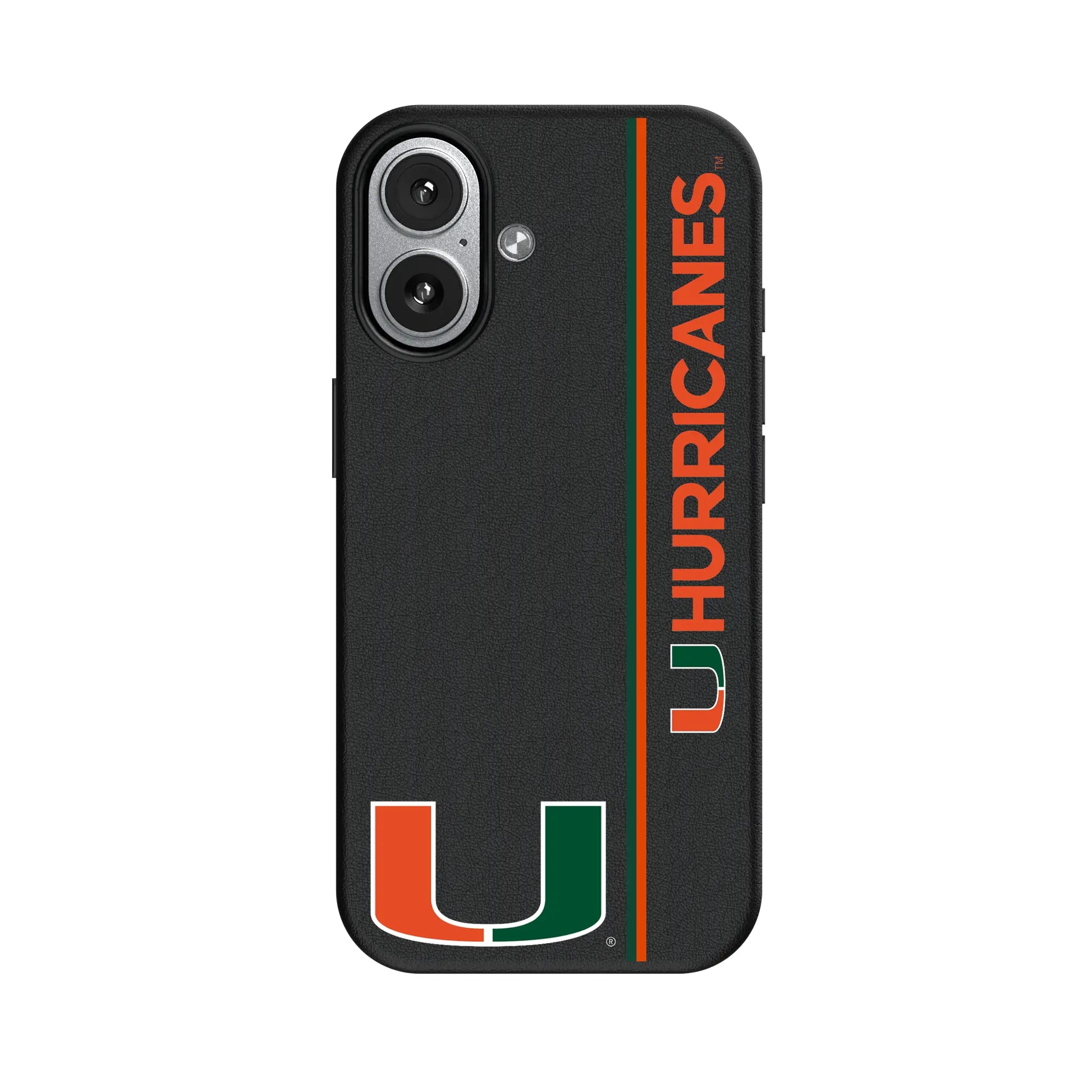 University of Miami Hurricanes Sidebar MagSafe Compatible Phone Case for Apple iPhone