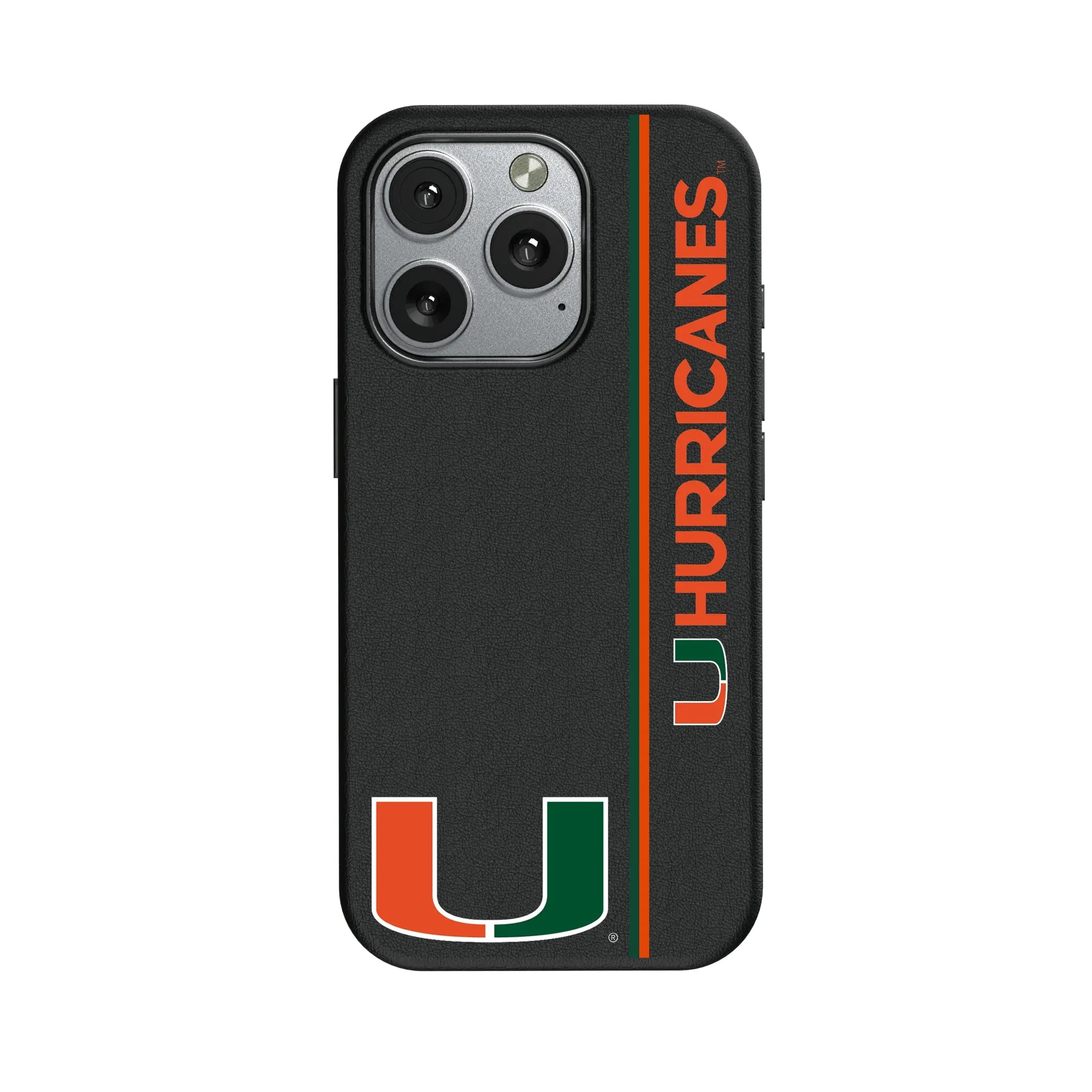 University of Miami Hurricanes Sidebar MagSafe Compatible Phone Case for Apple iPhone