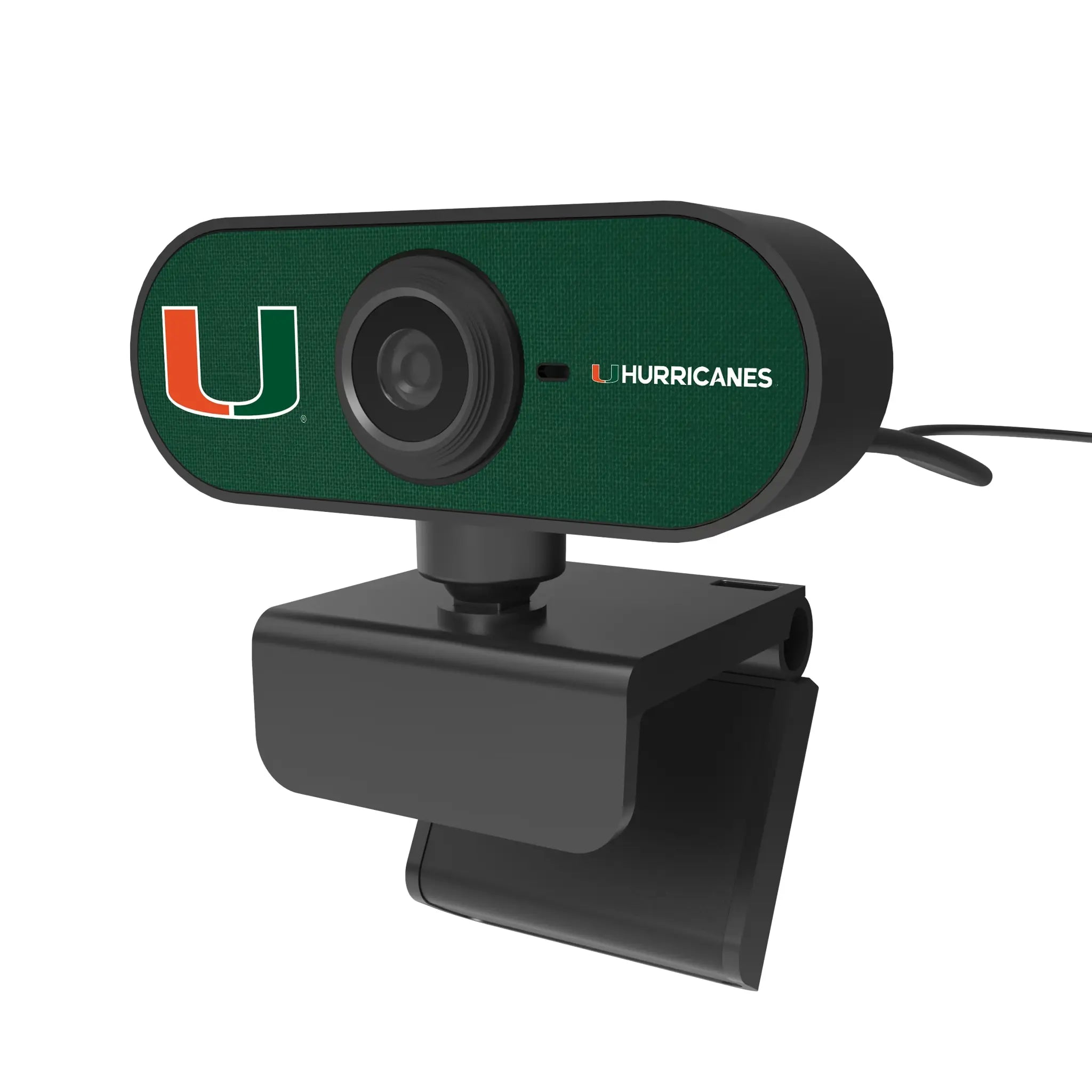 University of Miami Hurricanes Solid Webcam