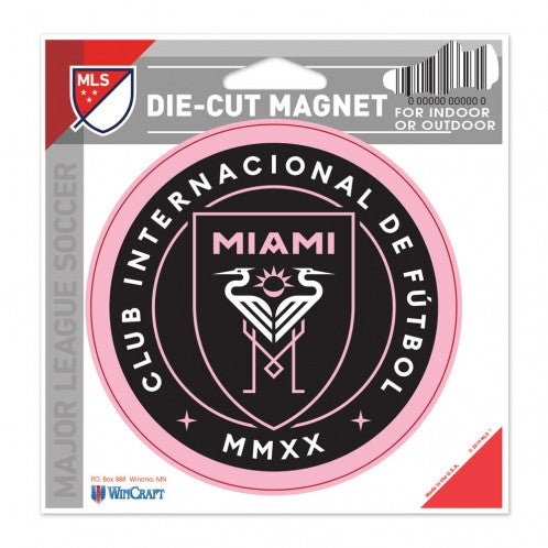 Inter Miami CF Die-Cut Magnet - 4.5" x 6"