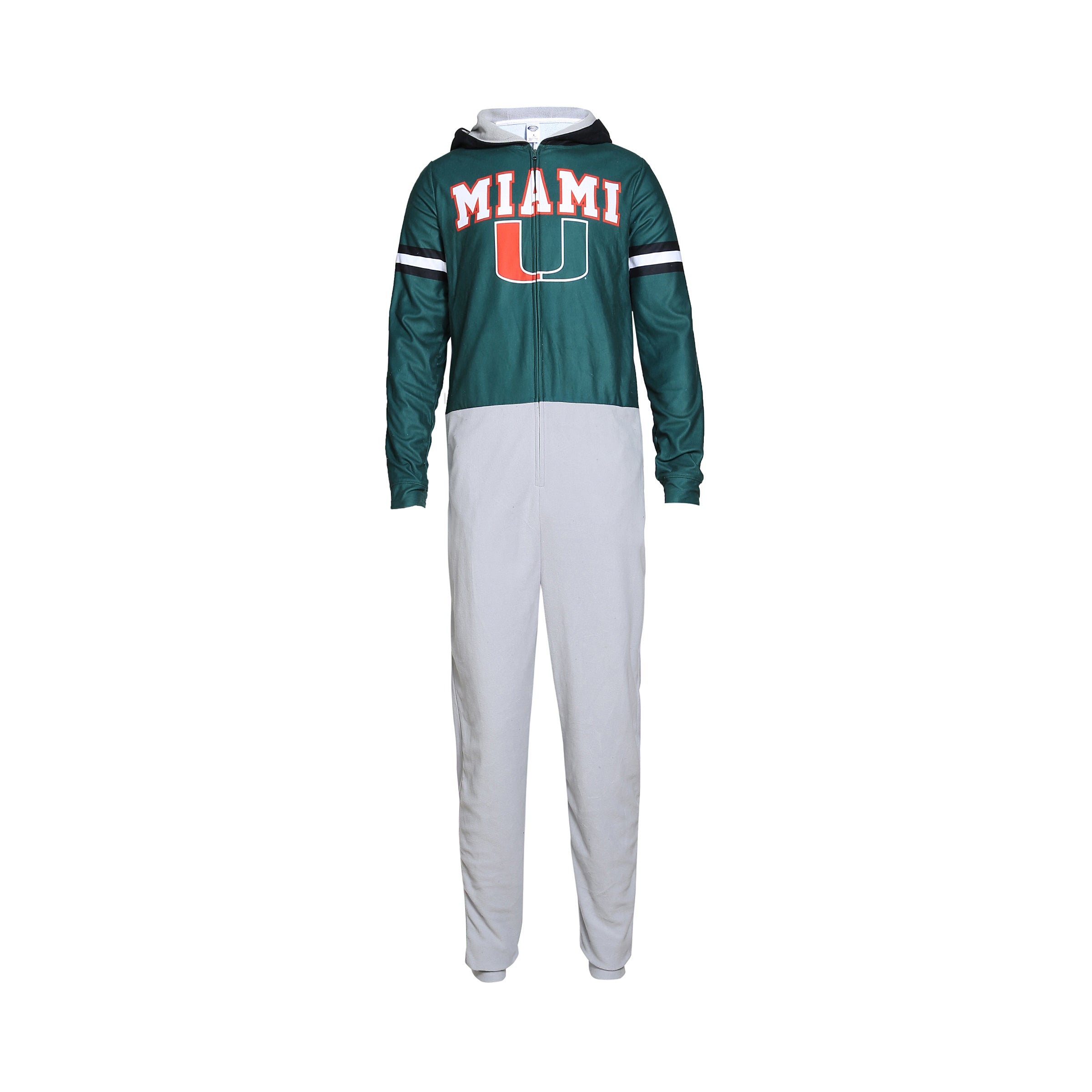 Miami Hurricanes Warm Up Unisex Fleece Union Suit