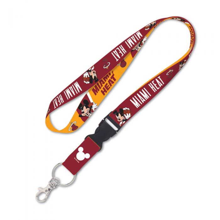 Miami Heat Disney Lanyard w/Detachable Buckle