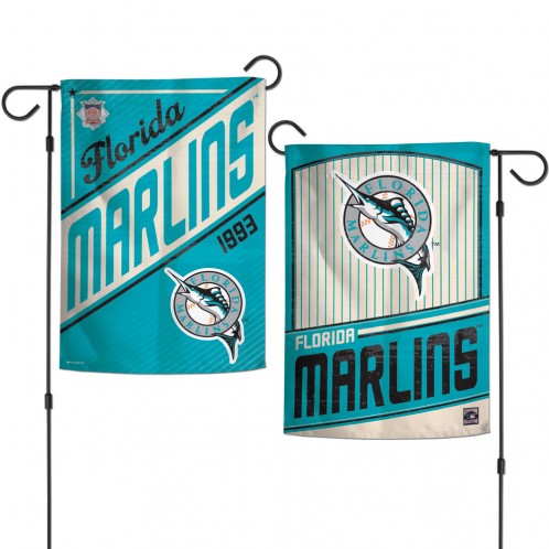 Miami Marlins Cooperstown Retro Florida Marlins Garden Flag