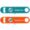 Miami Dolphins Metal Bottle Opener 2 Sided