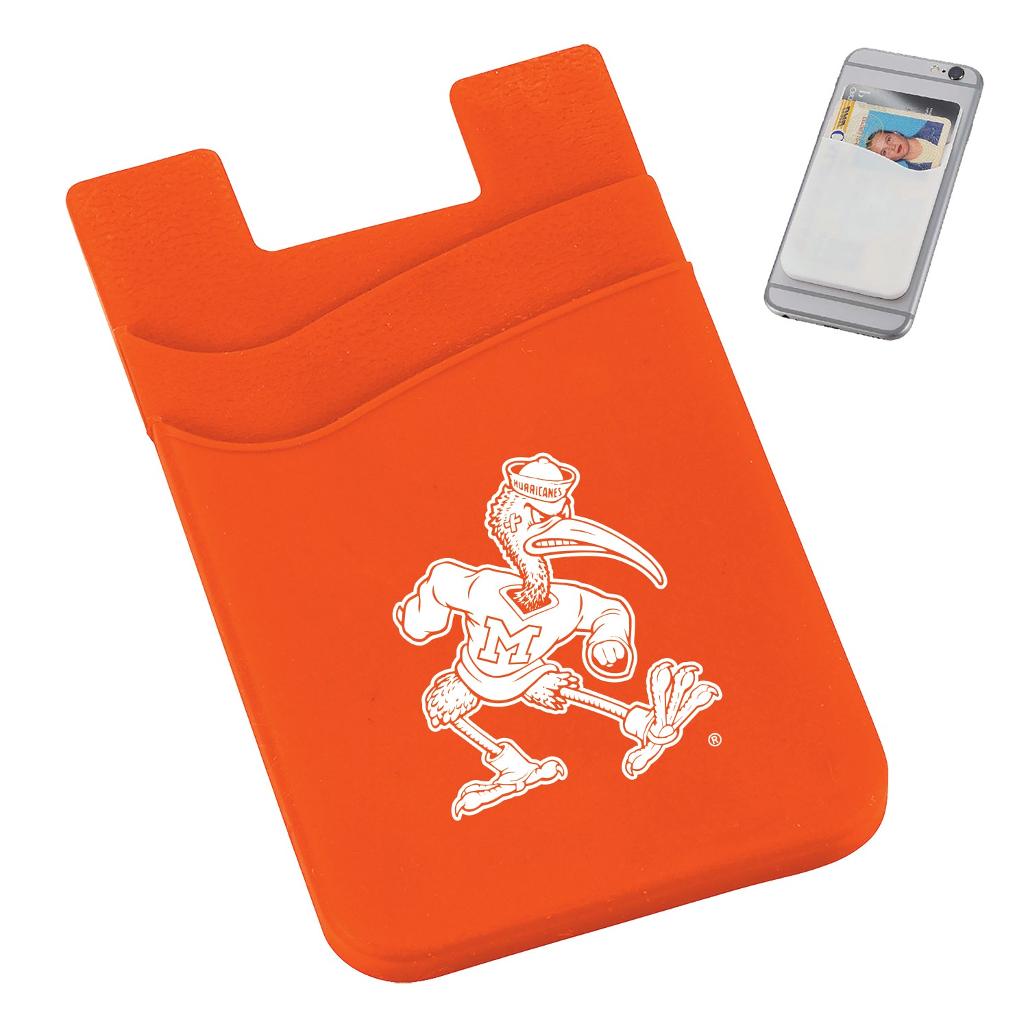 Miami Hurricanes Sebastian Phone Wallet - Orange
