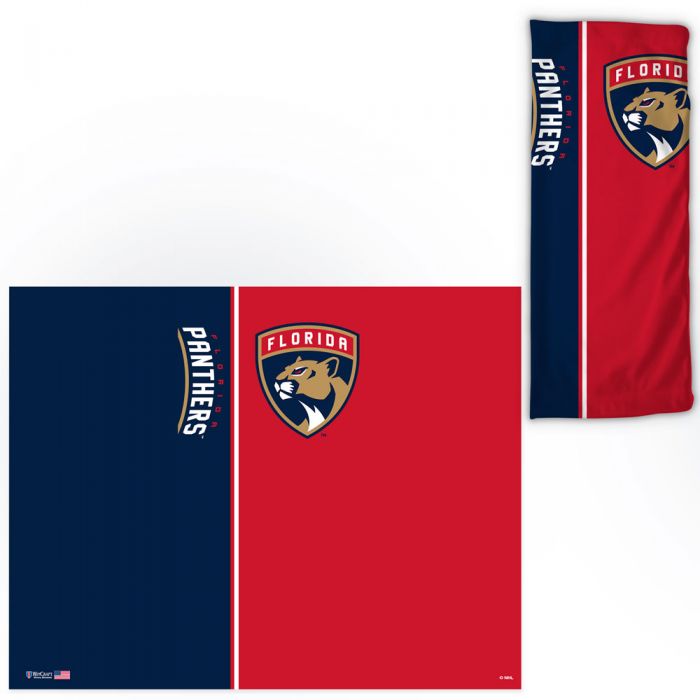 Florida Panthers UPF 30 Fan Wrap Face Gaiter - Blue/Red