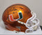 James Williams Autographed Mini Helmet - Orange Flash Helmet