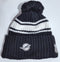 Miami Dolphins New Era 2022 Sideline Cuffed Knit Hat - Black/White