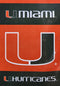 Miami Hurricanes Double-Sided Garden Flag 13x18
