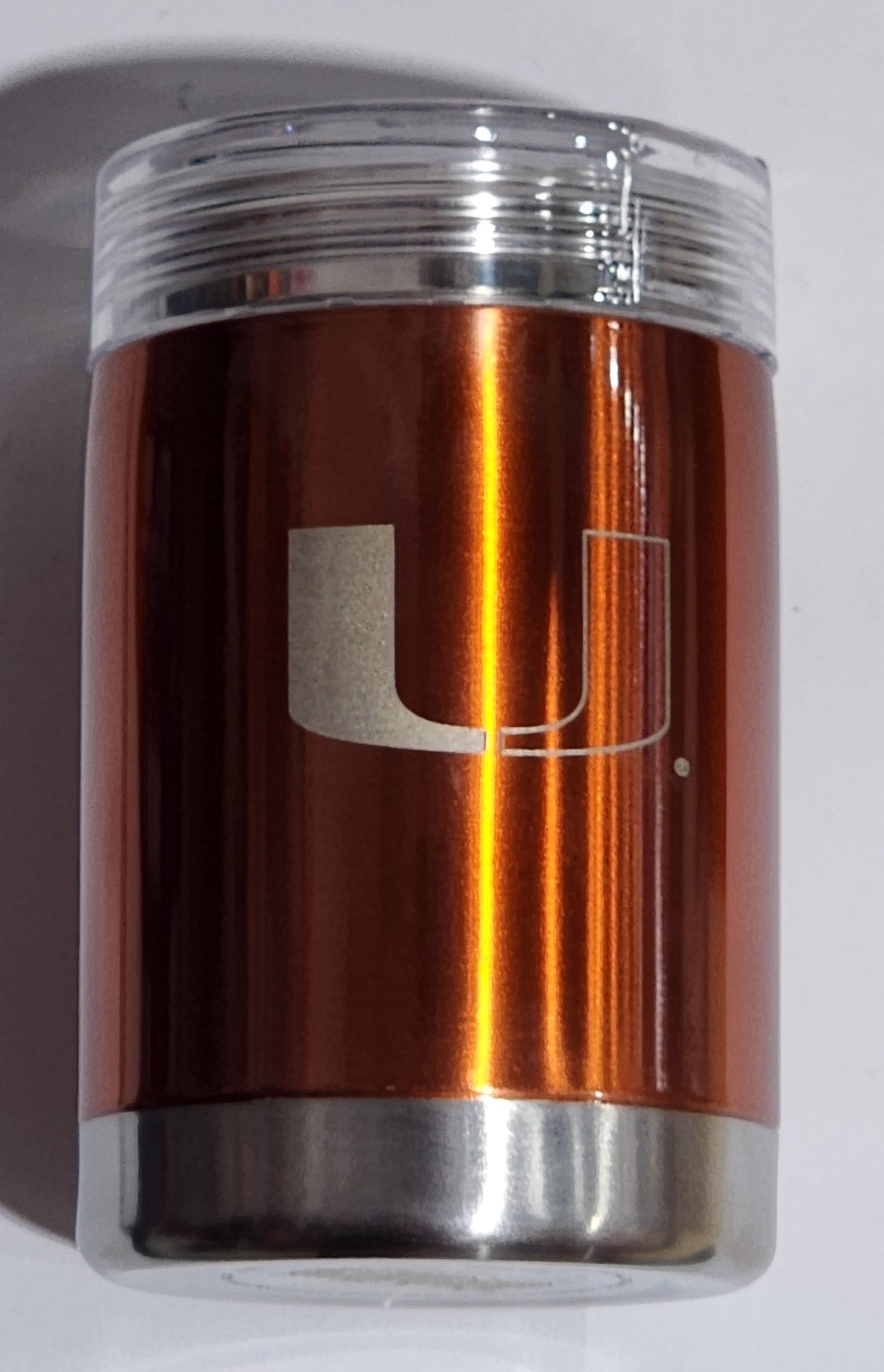 Miami Hurricanes 3-N-1 Hydro Can Cooler - Orange