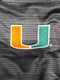 Miami Hurricanes Antigua Compass Polo - Carbon