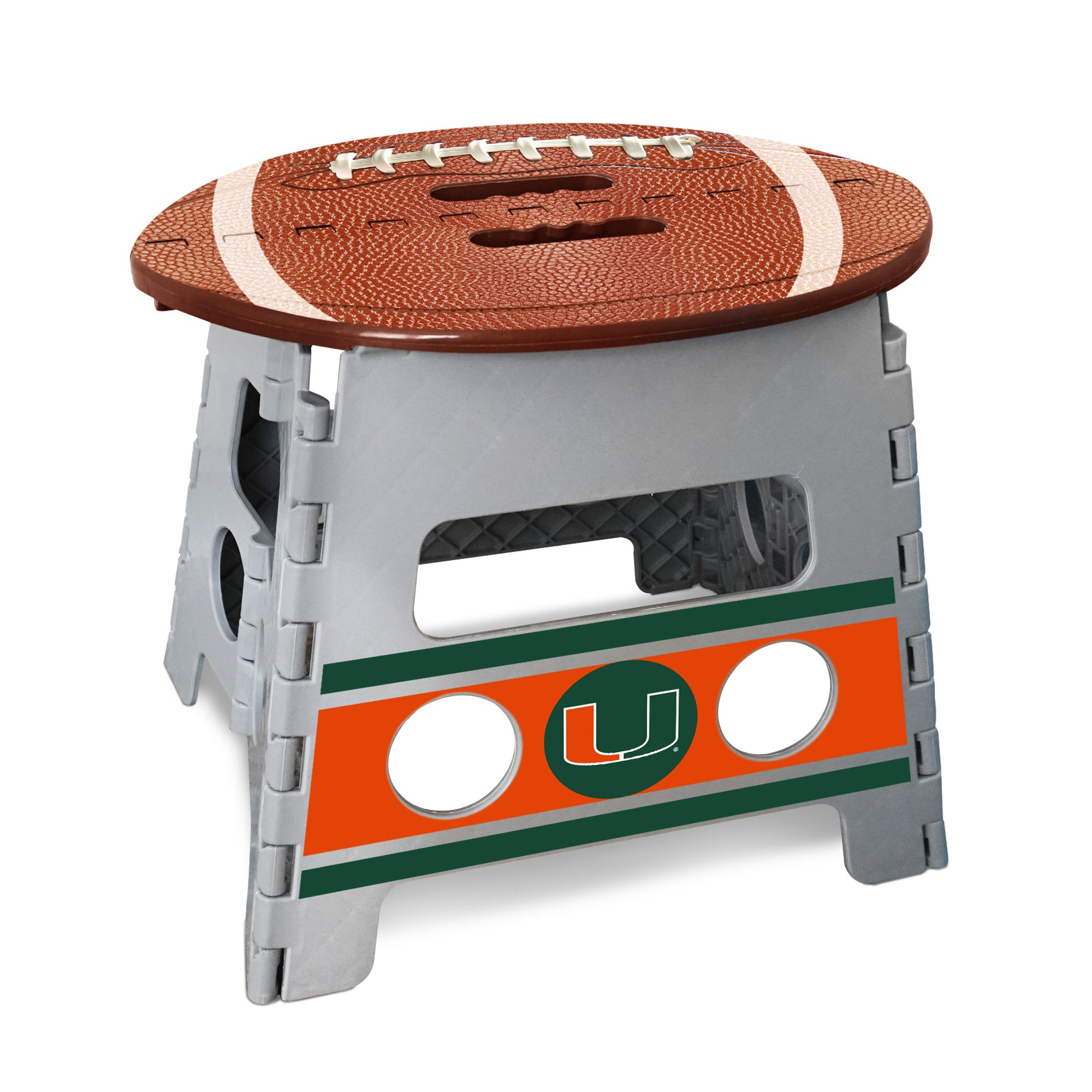 Miami Hurricanes Folding Step Stool