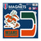 Miami Hurricanes Magnet Set - 3 pc