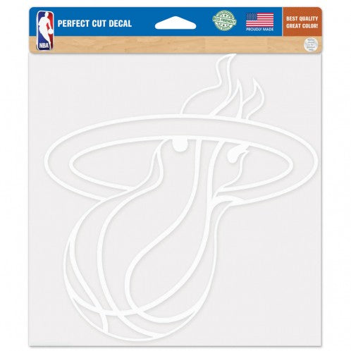 Miami Heat Perfect Cut Decal - 8" x 8"