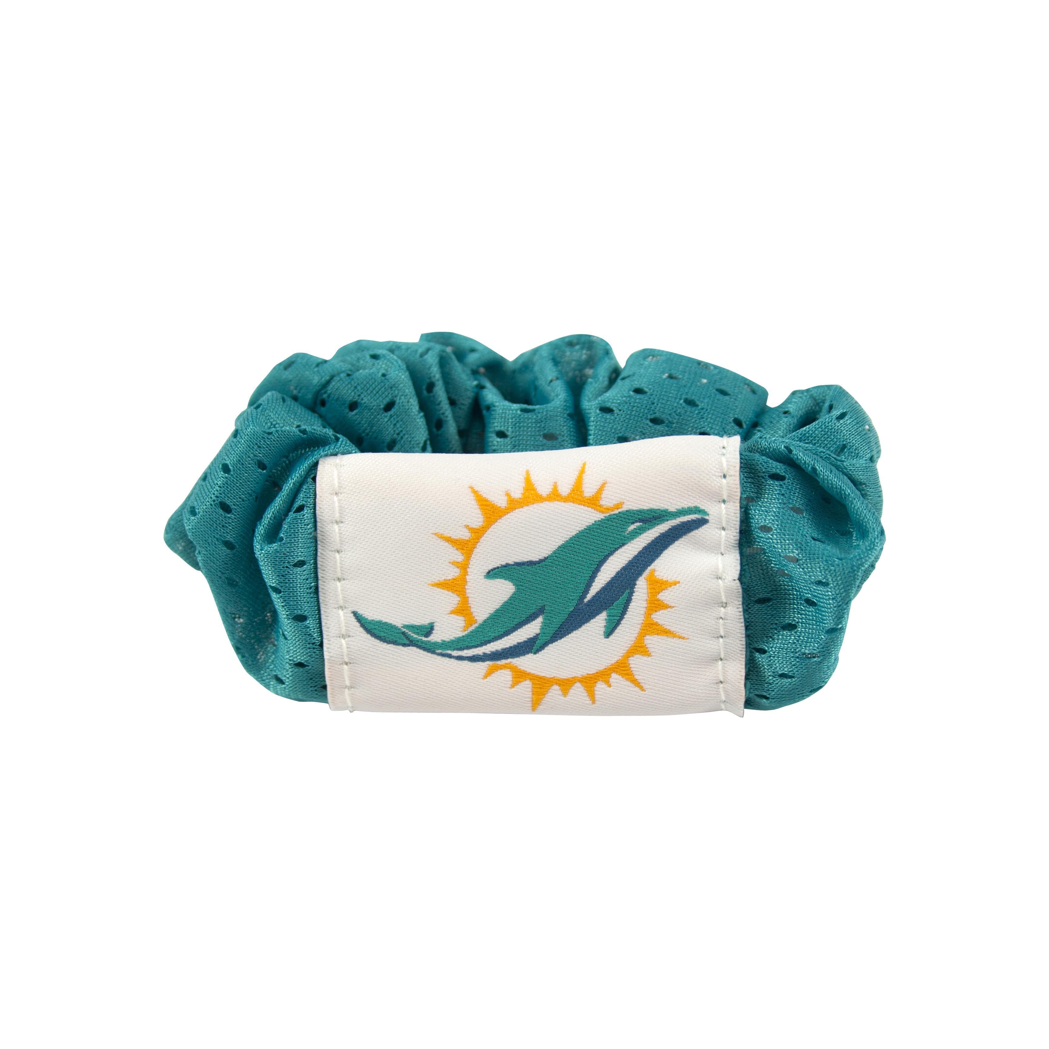 Miami Dolphins Hair Twist Scrunchie