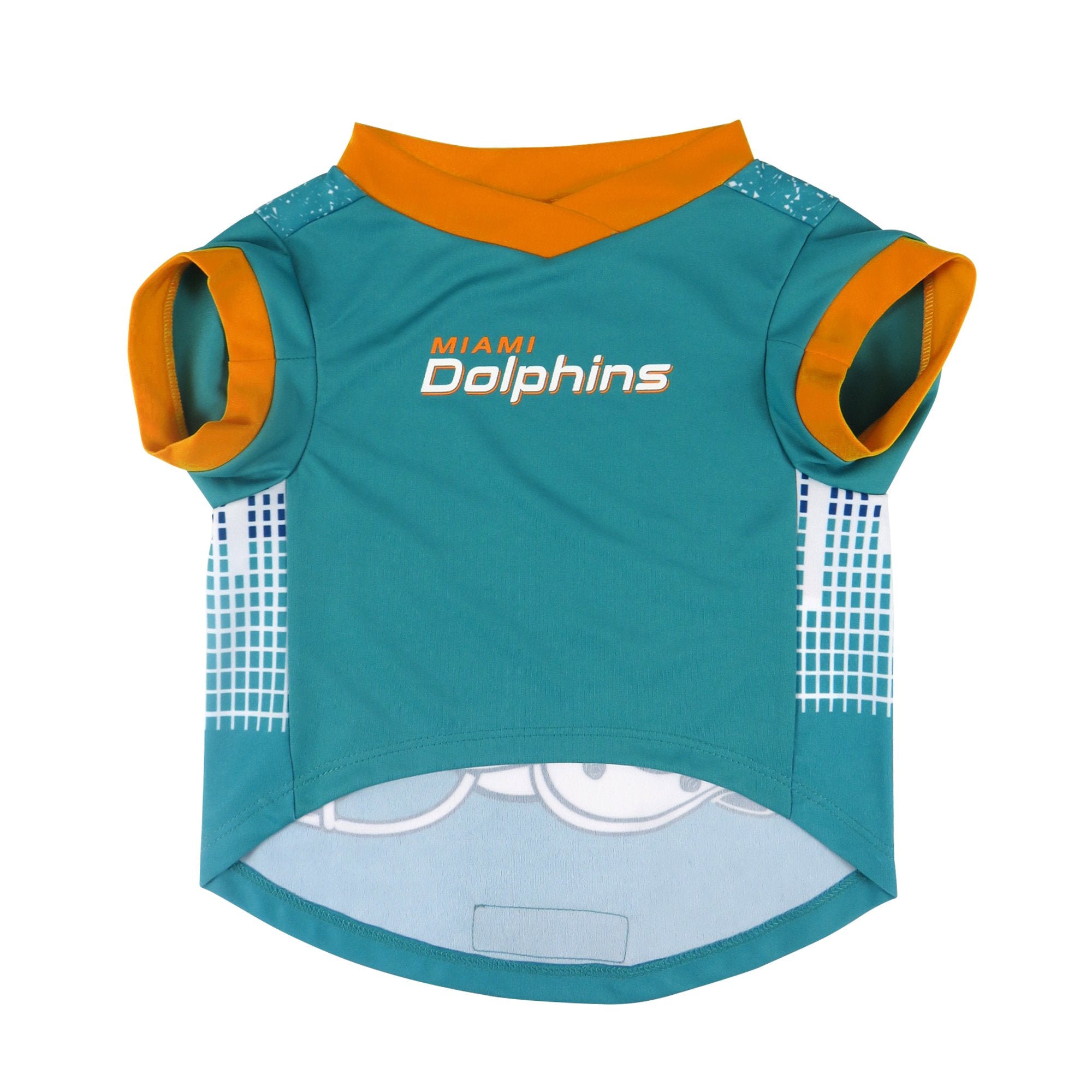 Miami Dolphins Pet Performance T-Shirt - Aqua