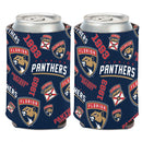 Florida Panthers 2-Sided Scattered Can Cooler - 12 oz