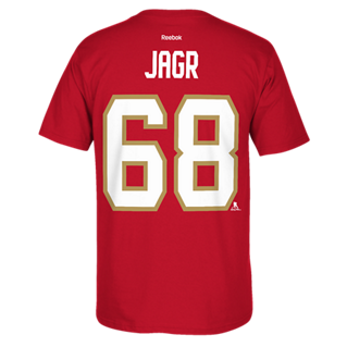 Florida Panthers Reebok Jagr #68 T-Shirt - CanesWear at Miami FanWear Men's T-Shirt Reebok CanesWear at Miami FanWear