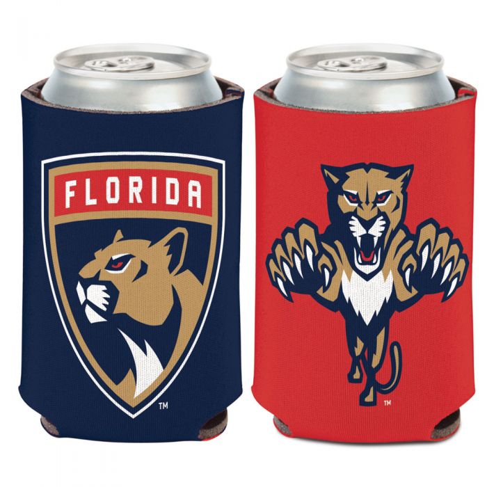 Florida Panthers 2-Sided Primary Logo Can Cooler - 12 oz