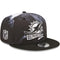 Miami Dolphins New Era 2022 Sideline Ink 9Fifty Snapback Hat - Black