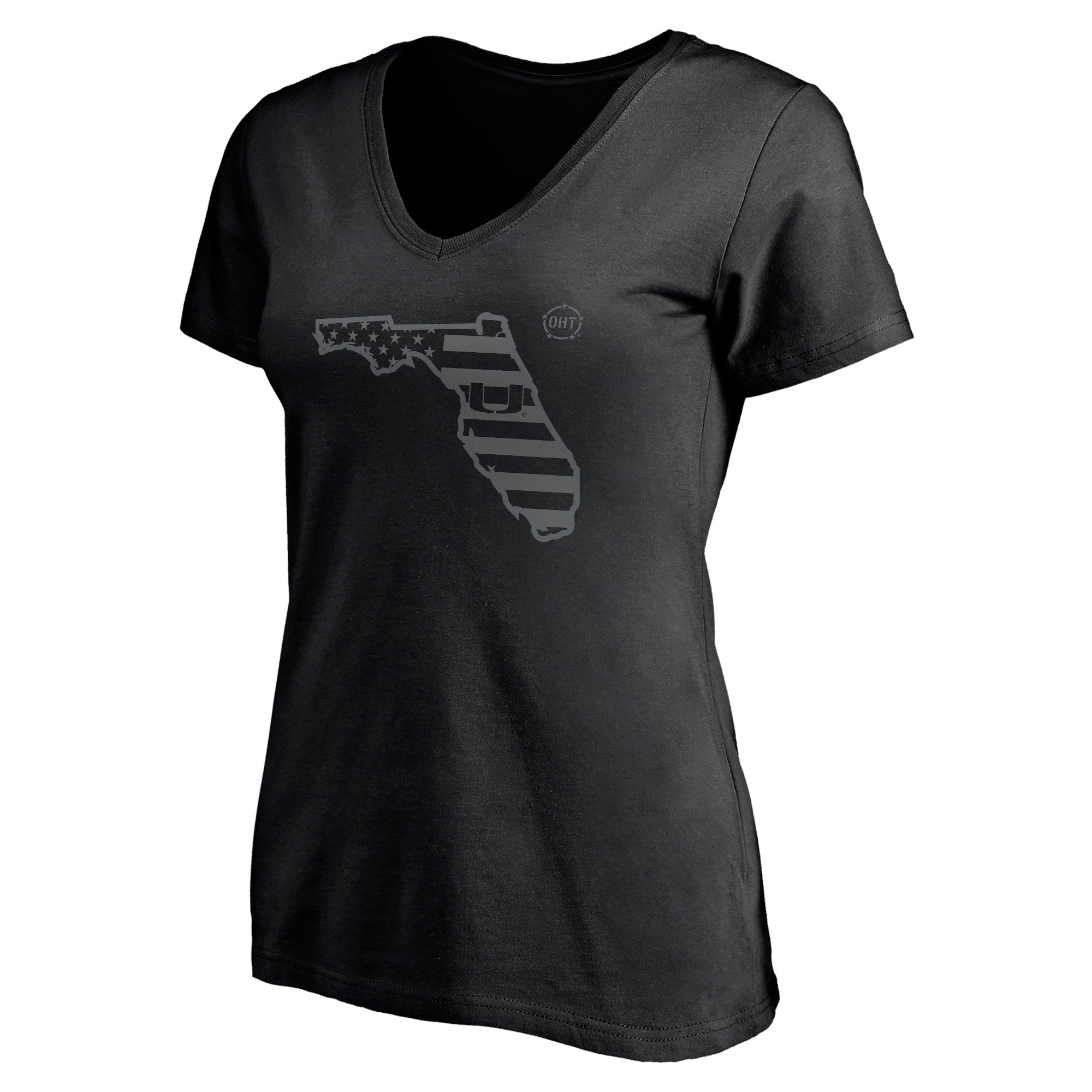 Miami Hurricanes Fanatics Women's OHT Midnight T-Shirt - Black
