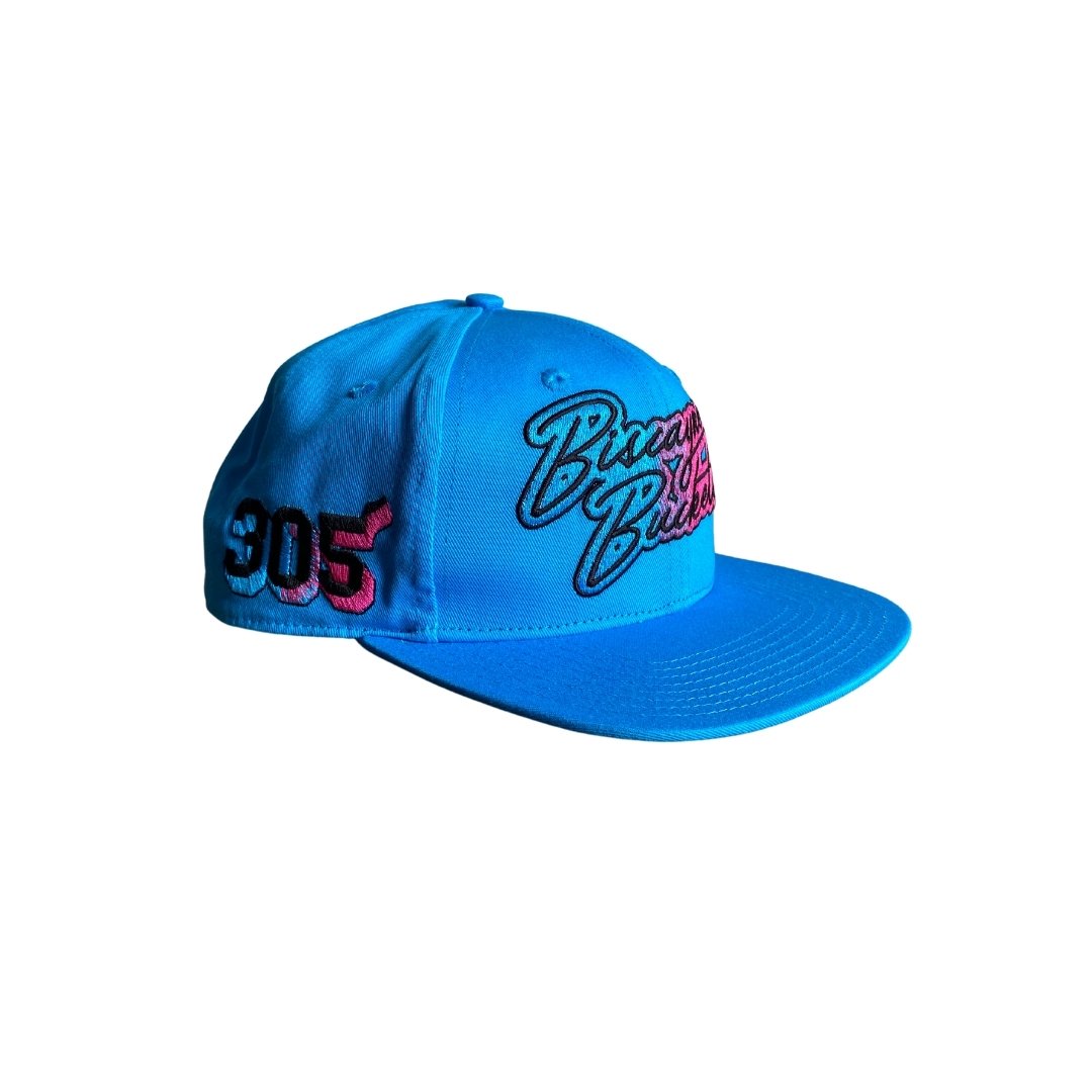 Dyme Lyfe Biscayne Buckets Snapback Hat - Blue